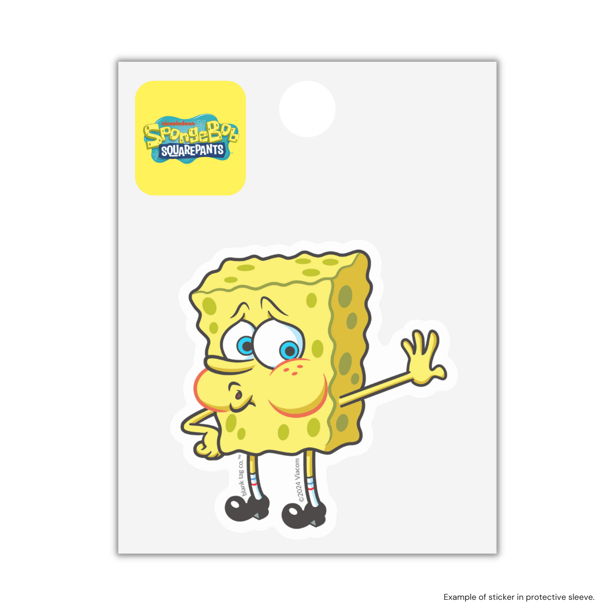 The Tired SpongeBob Meme Sticker