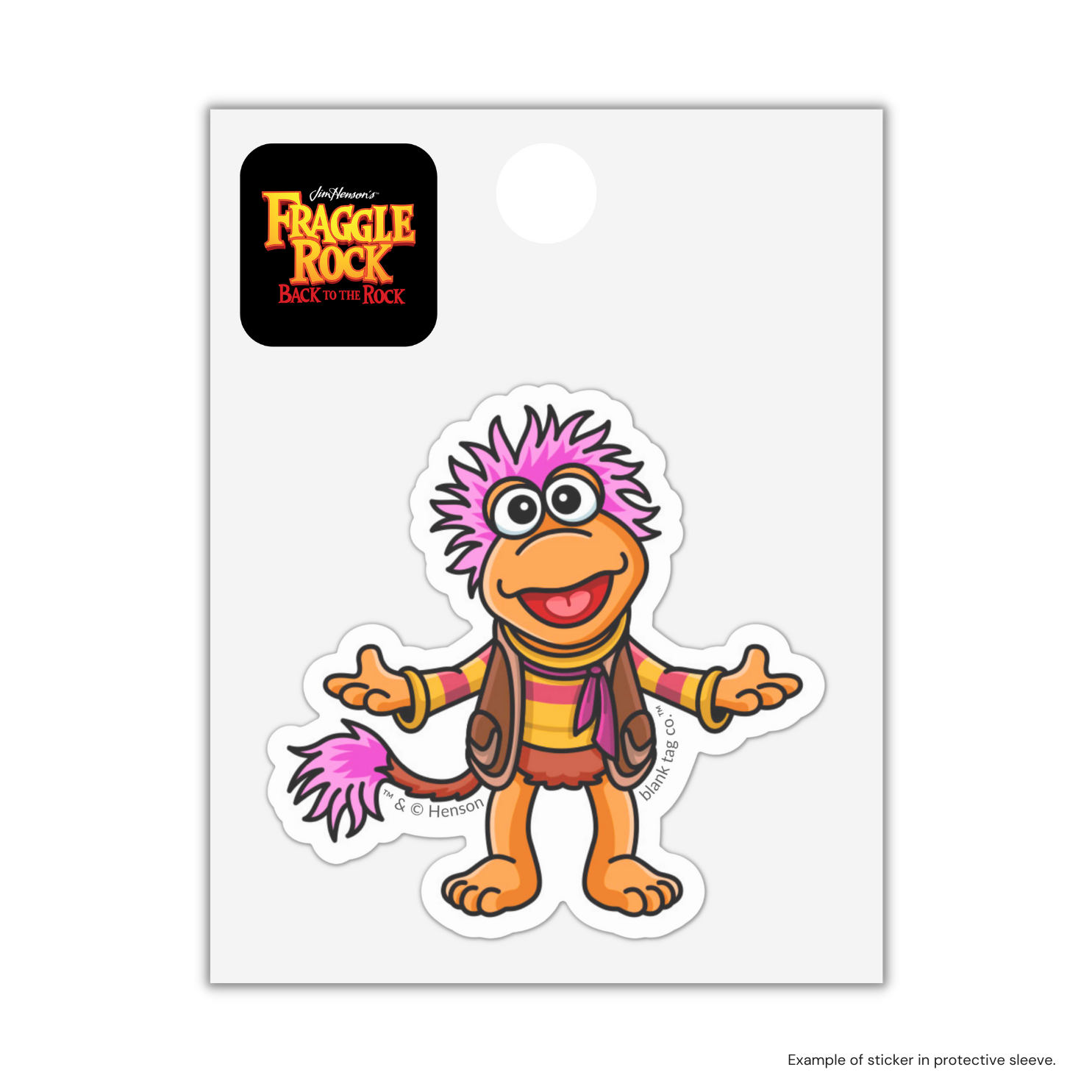 The Gobo Fraggle Sticker