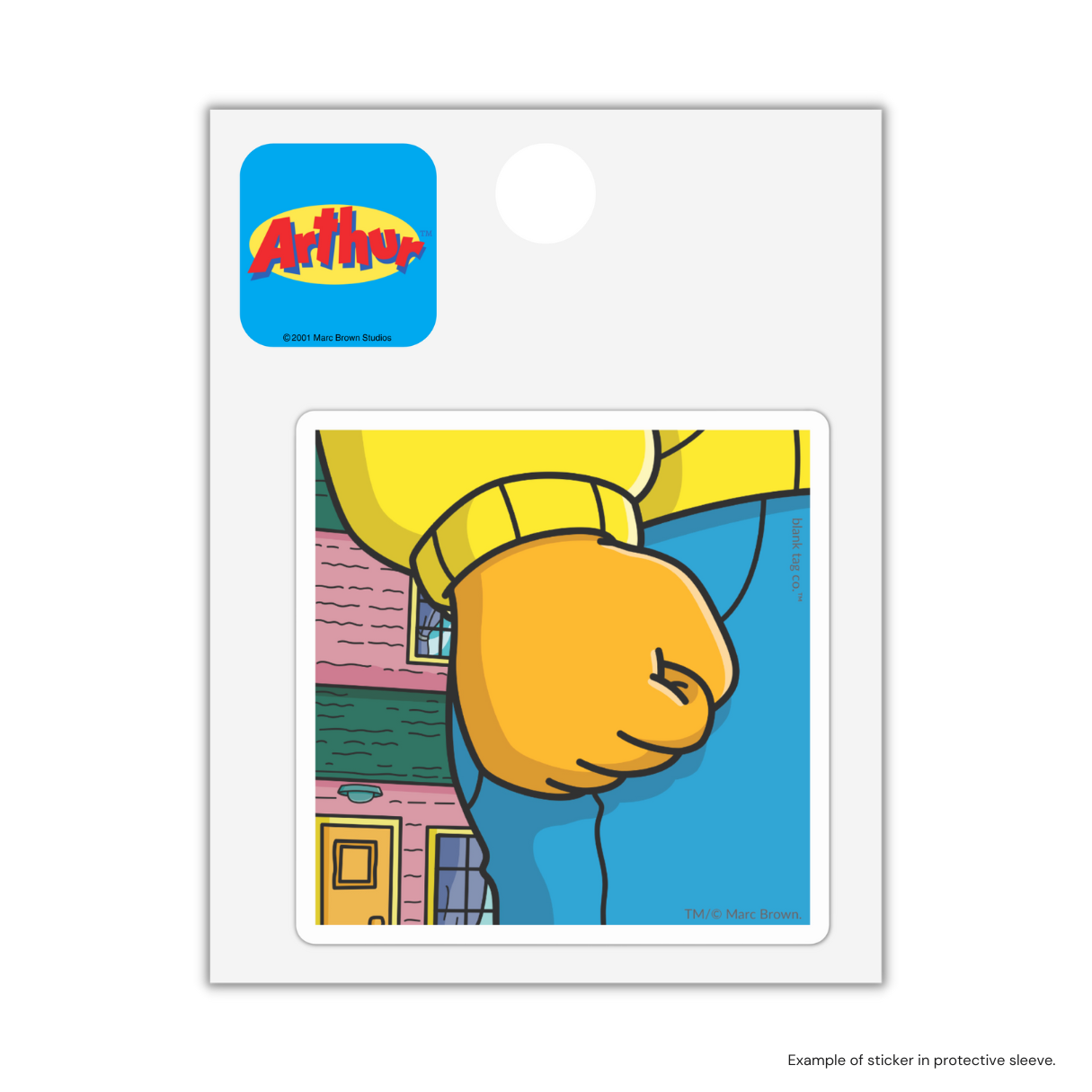 The Arthur Fist Meme Sticker