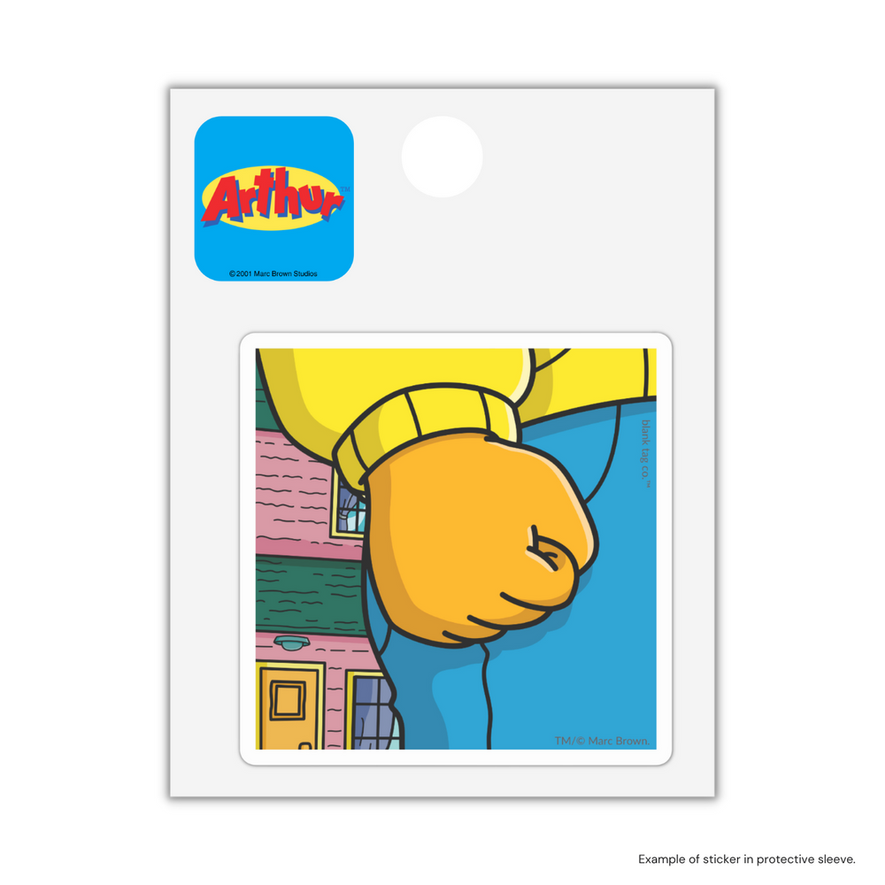 The Arthur Fist Meme Sticker