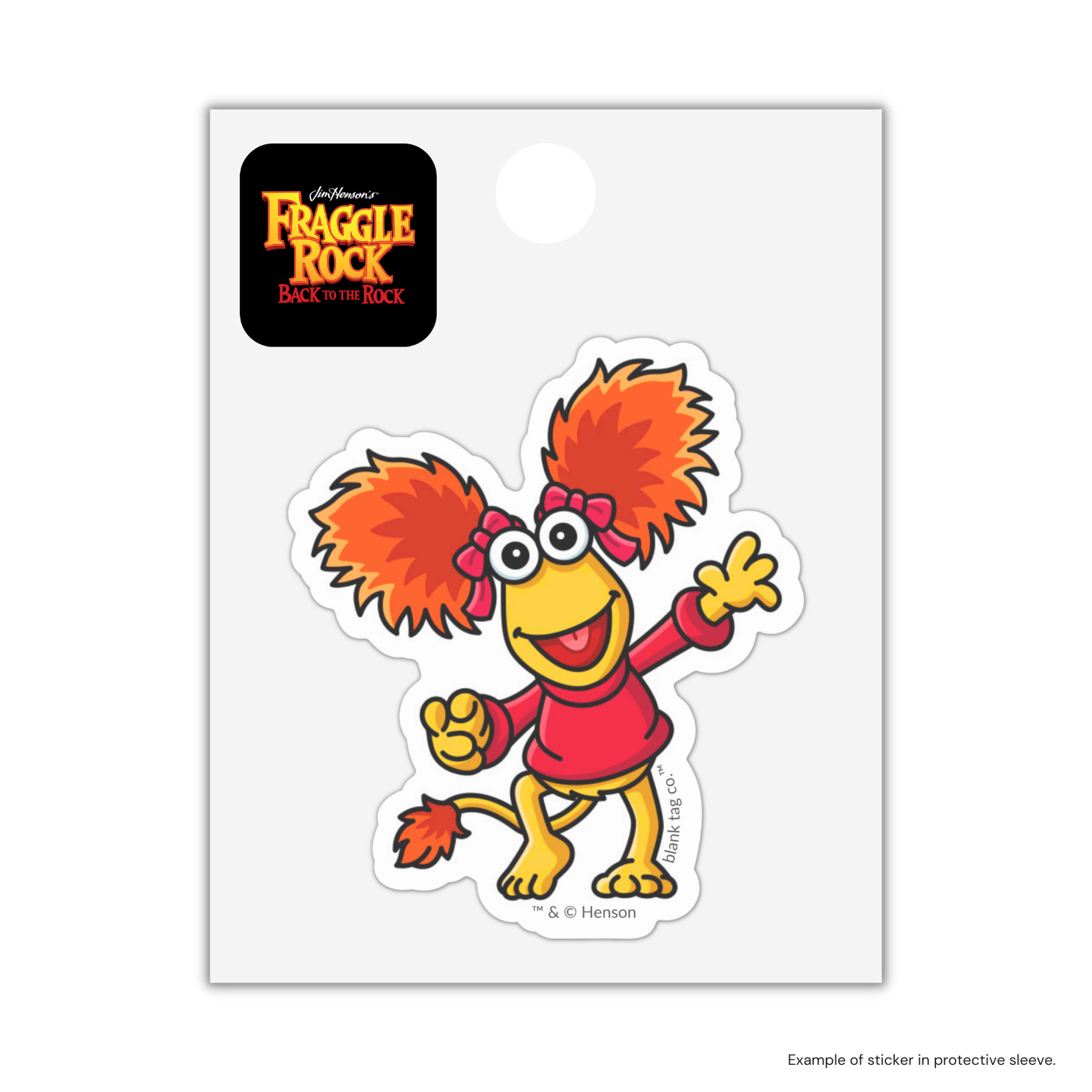 The Red Fraggle Sticker