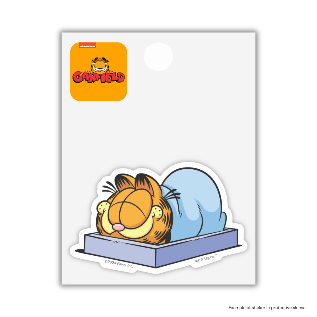 The Sleeping Garfield Sticker