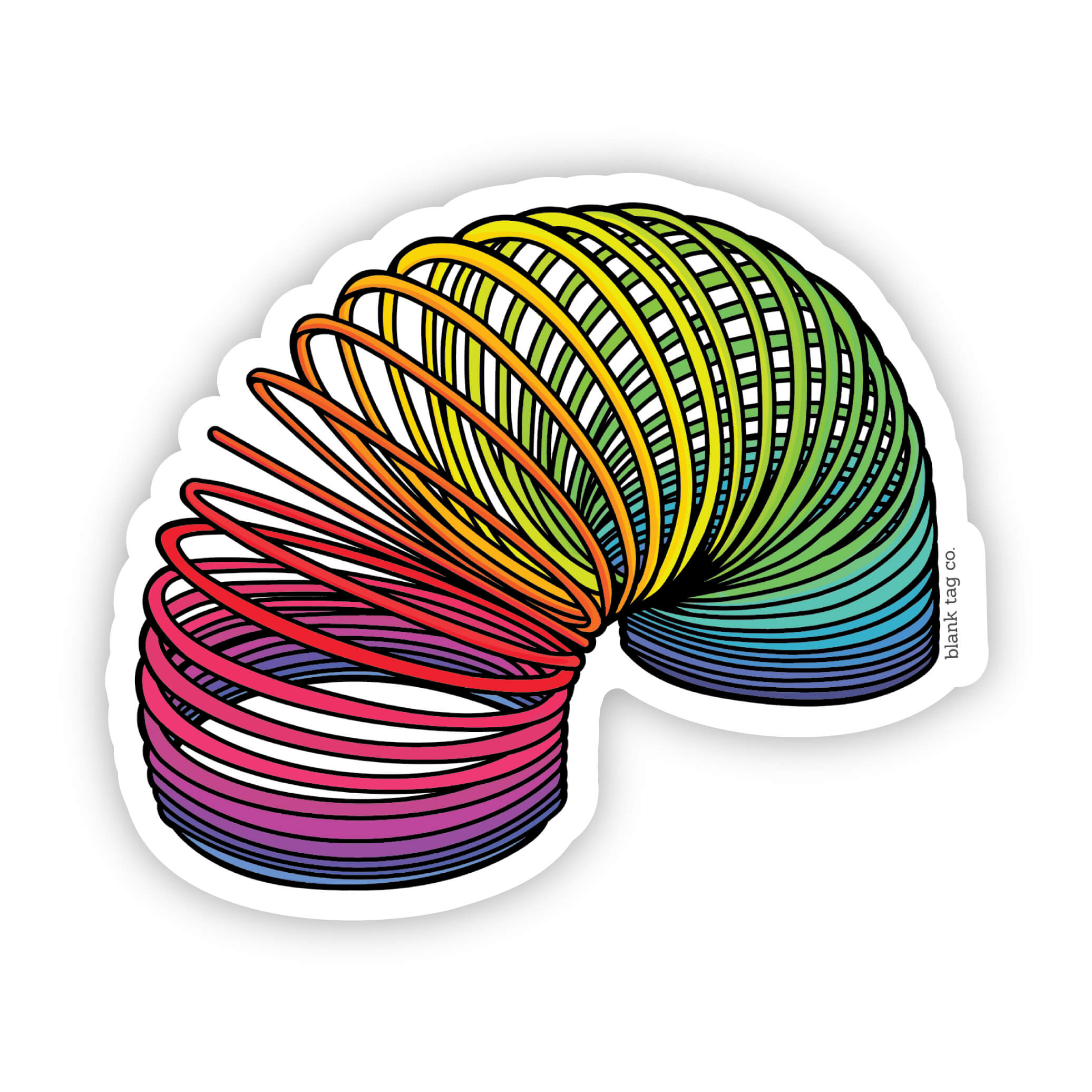 The Slinky Sticker