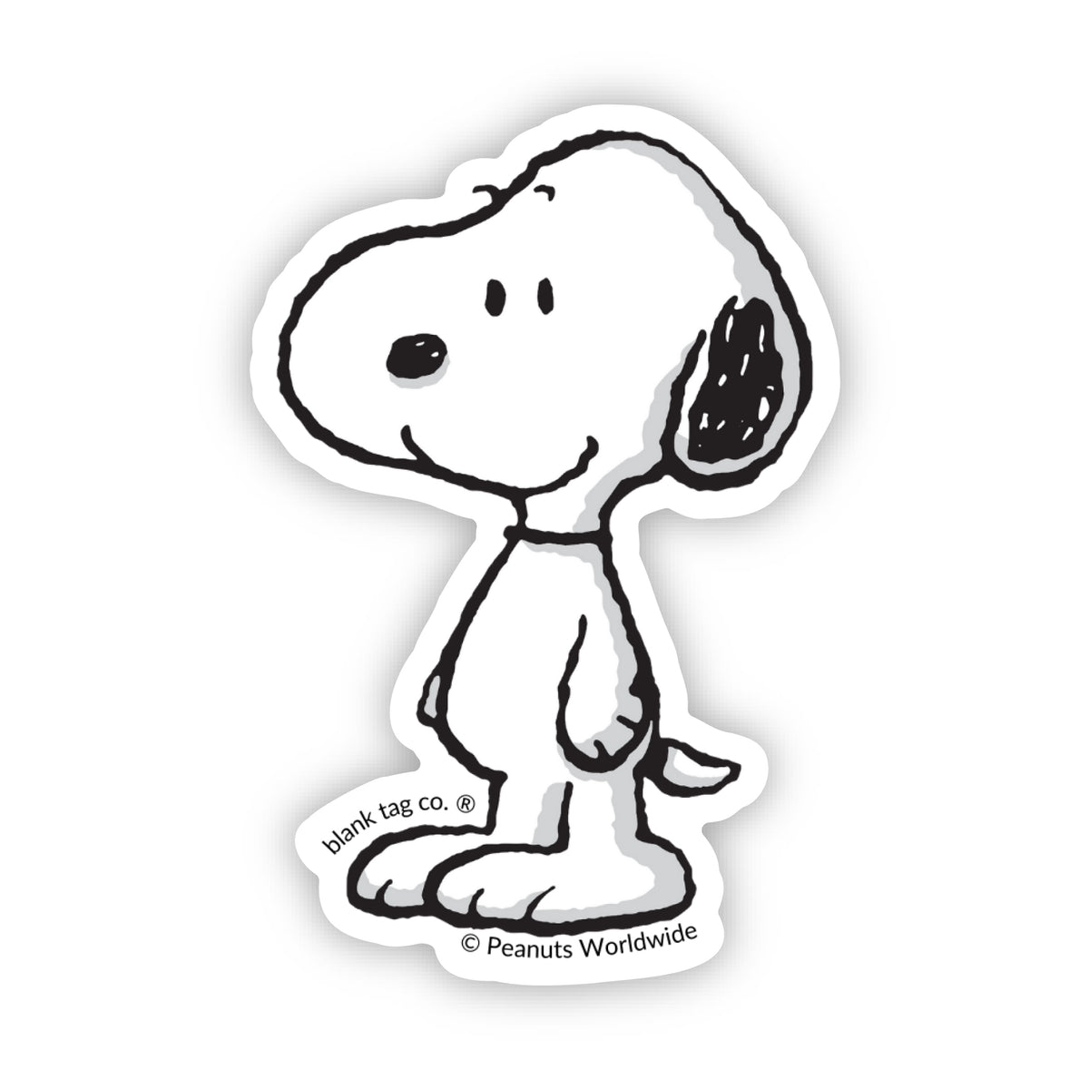 Snoopy Brain Sticker The Snoopy Sticker | Peanuts® Stickers