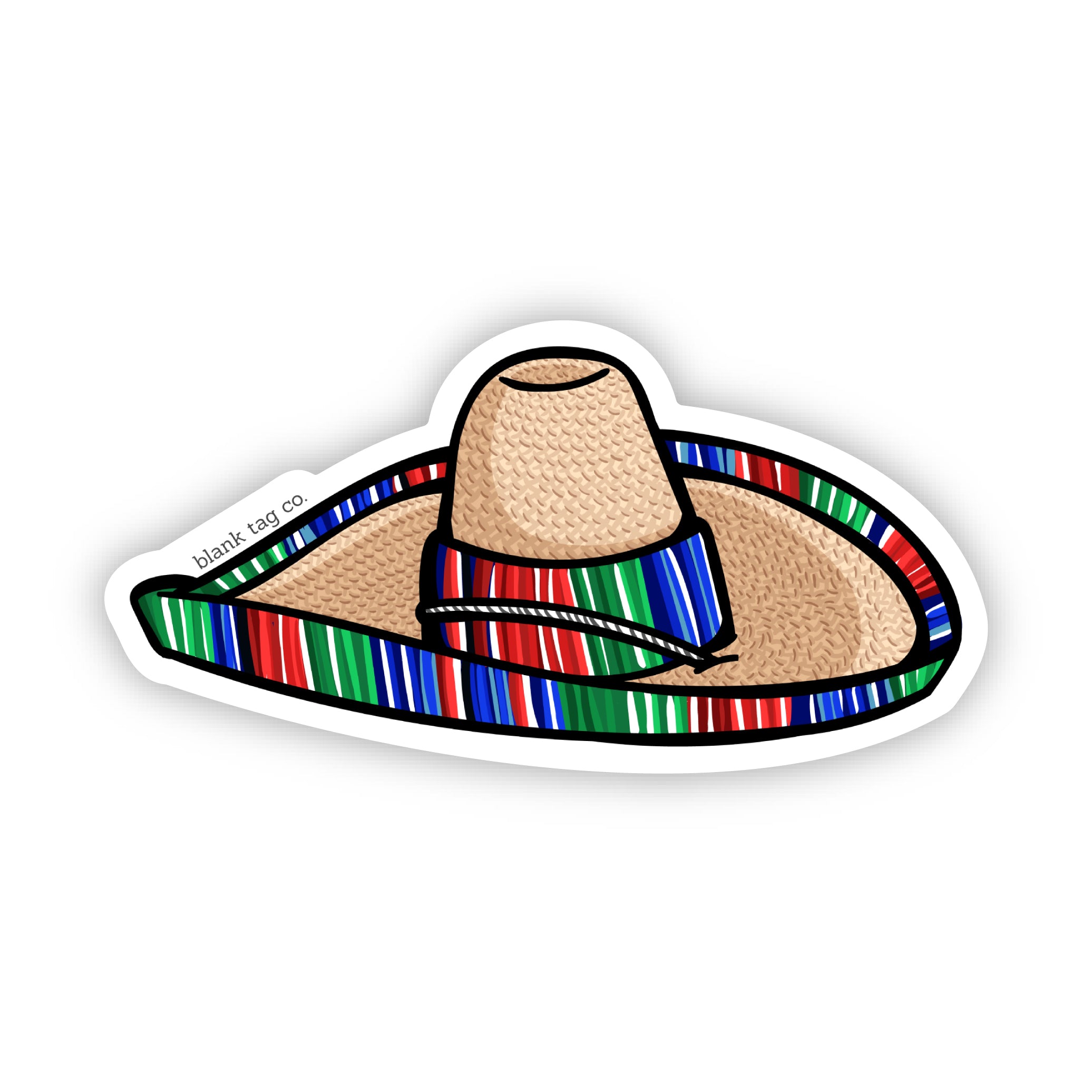 The Sombrero Sticker