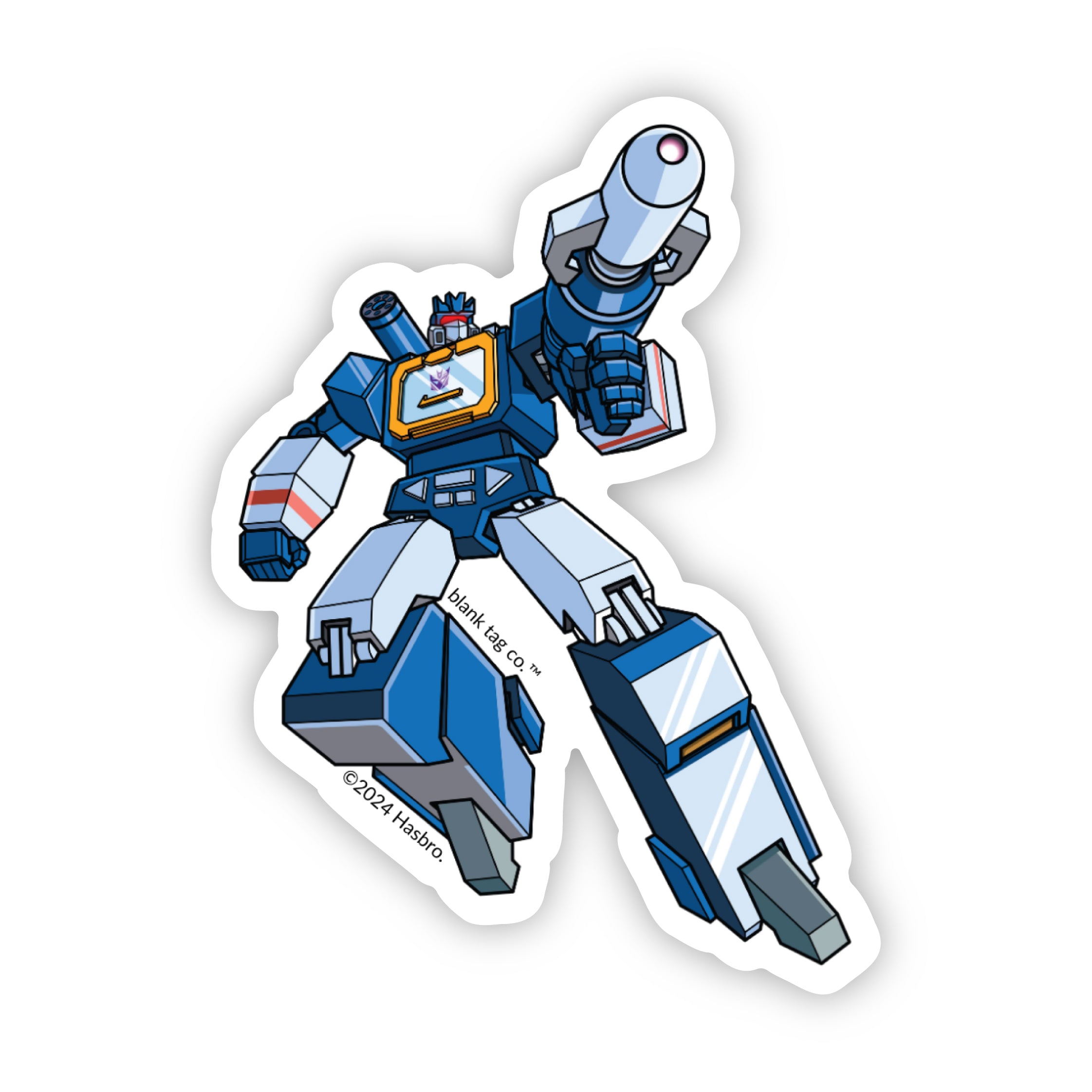 The Soundwave Sticker