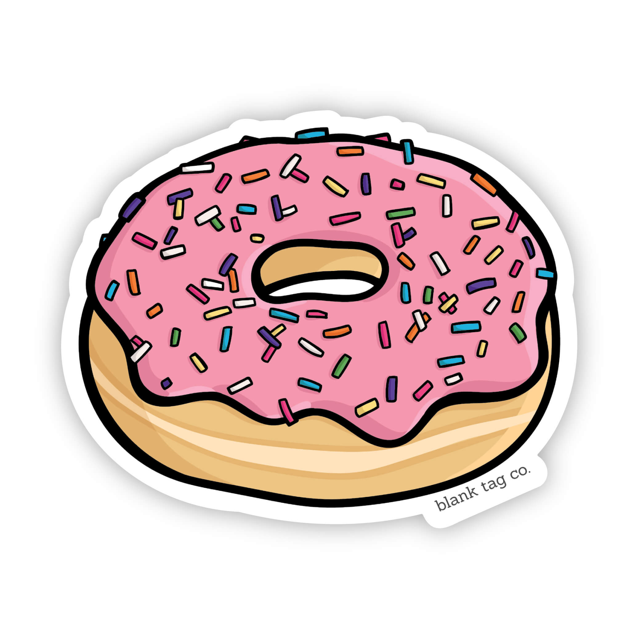 The Sprinkled Donut Sticker