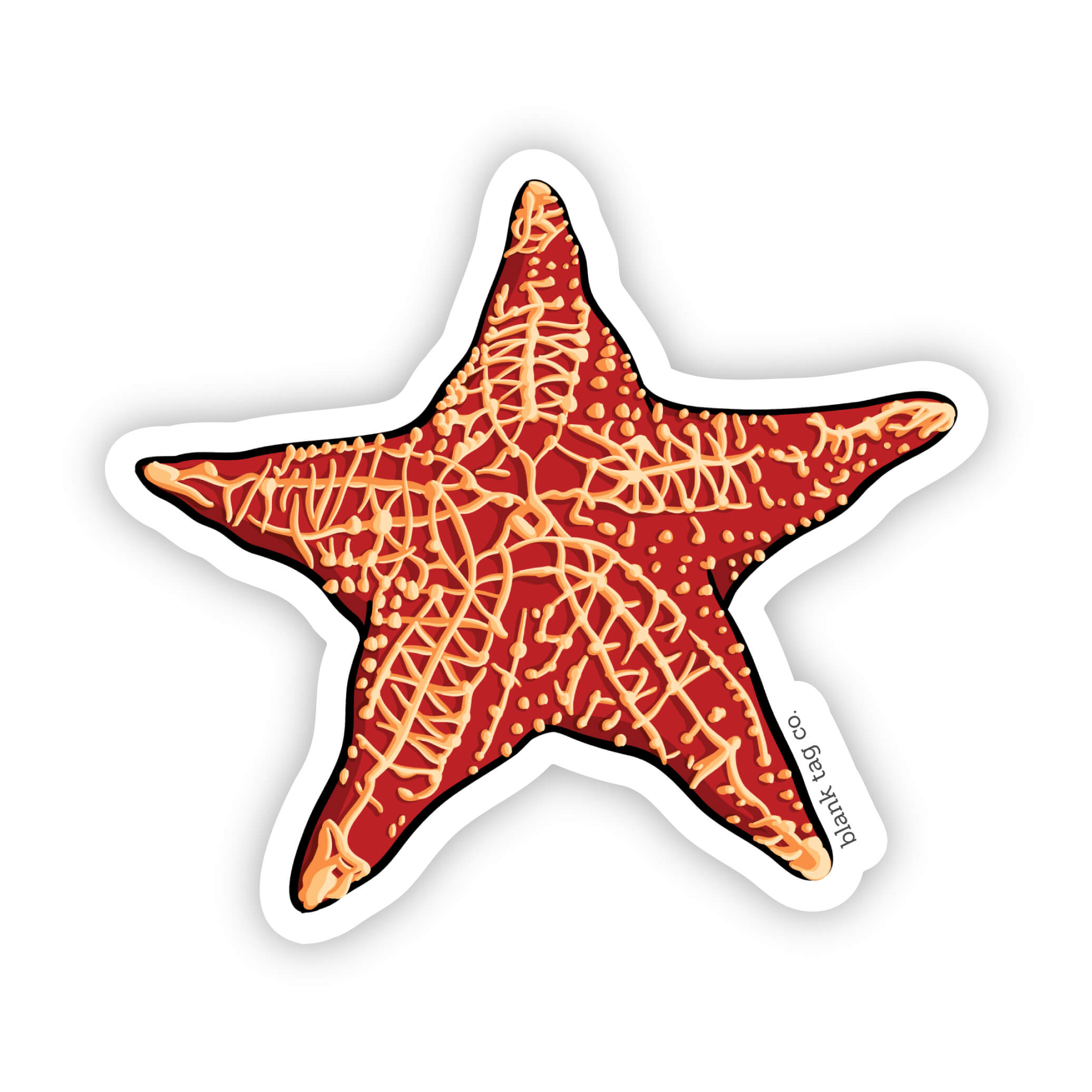 The Starfish Sticker