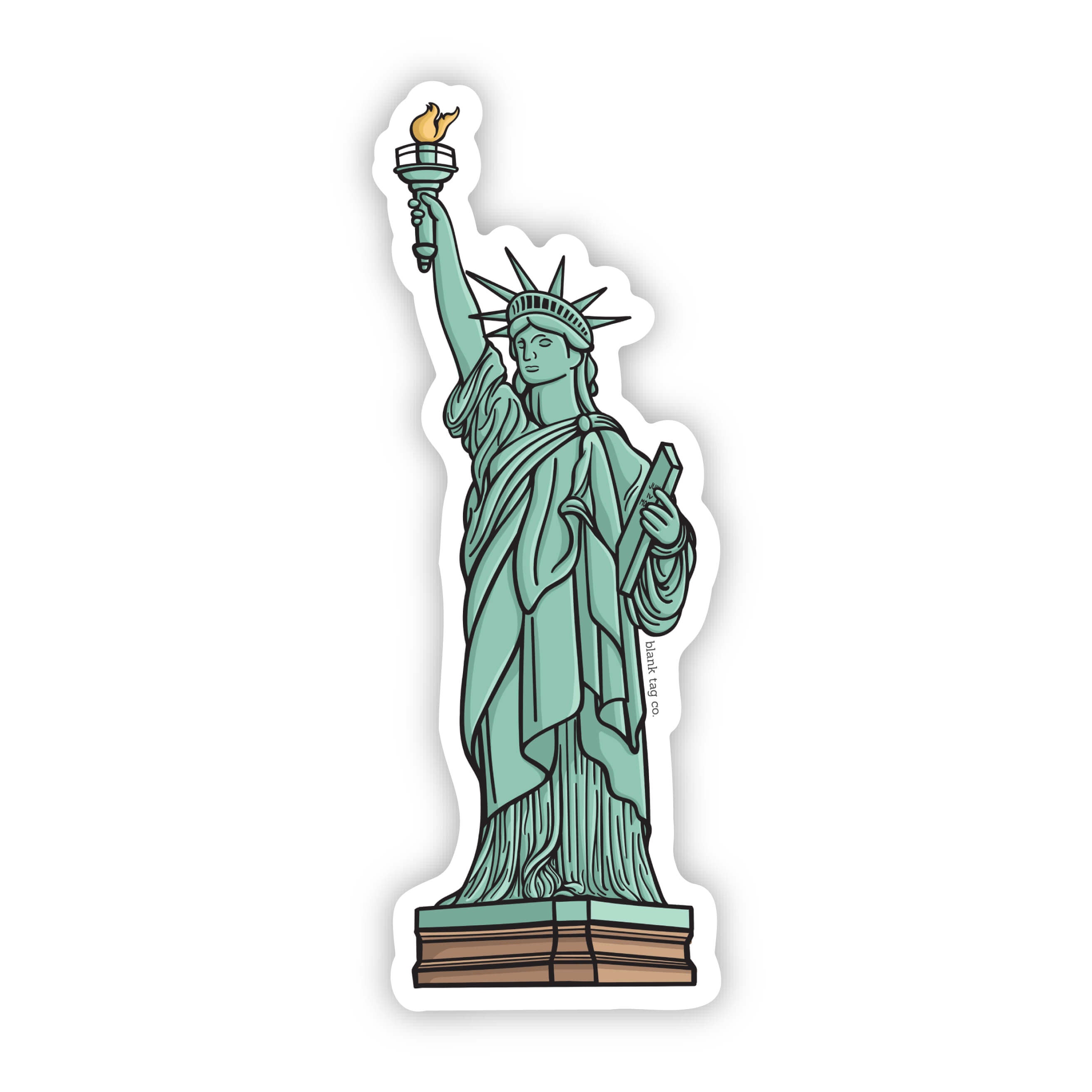 The Statue of Liberty Sticker