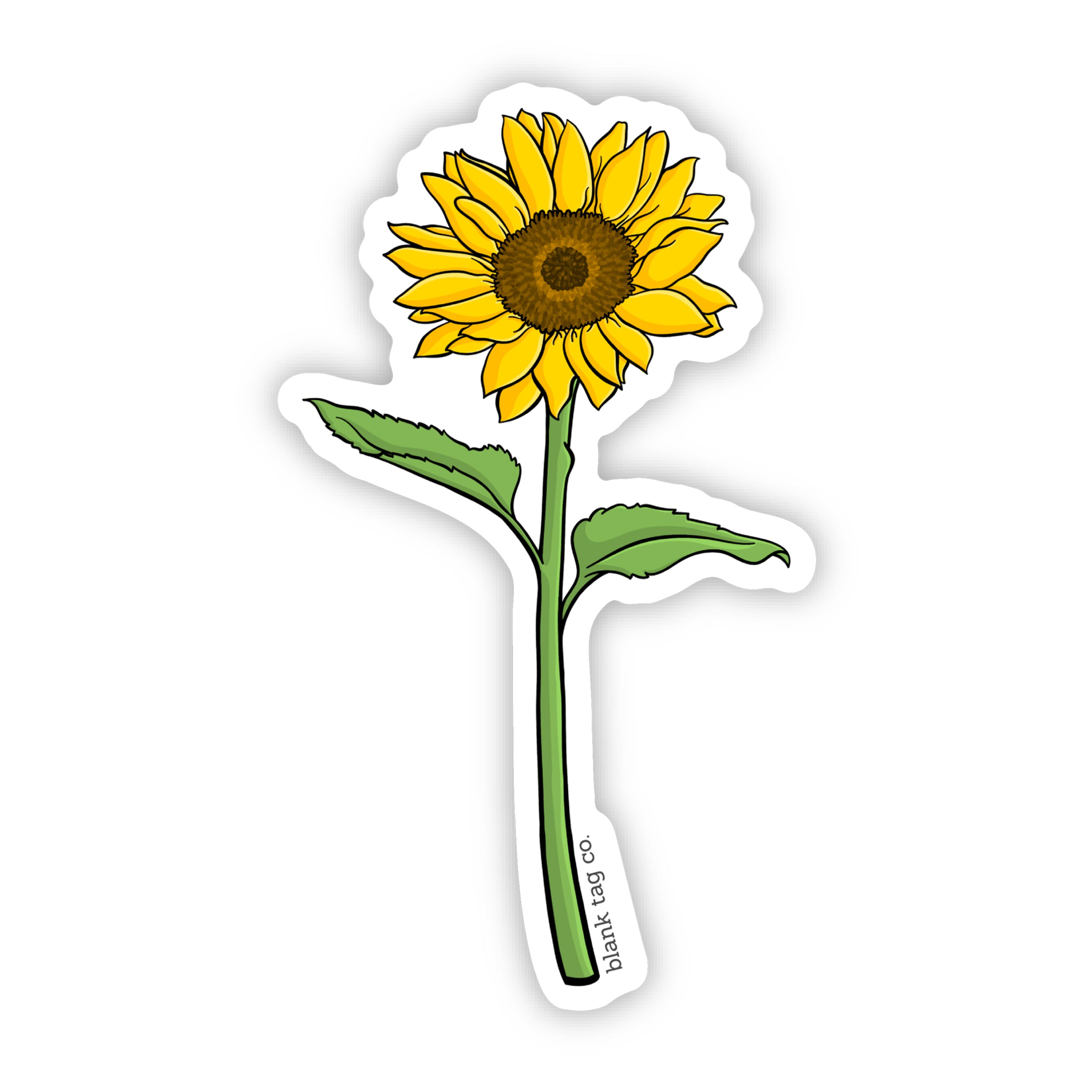 The Sunflower Sticker