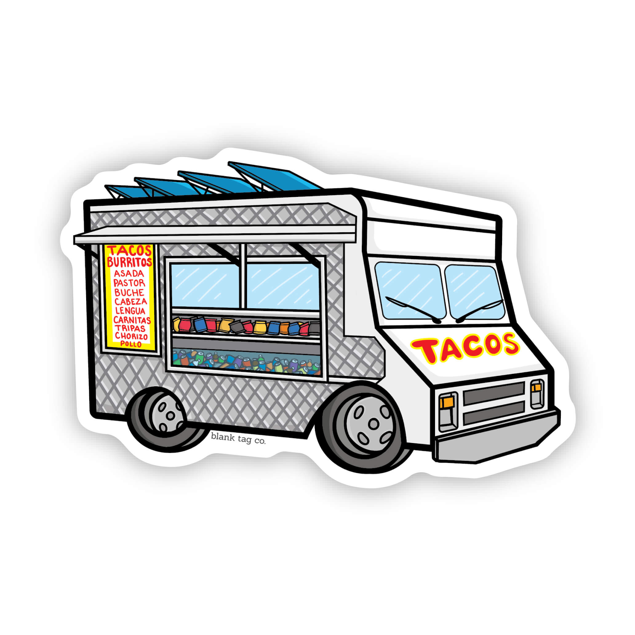 The Taco Truck Sticker