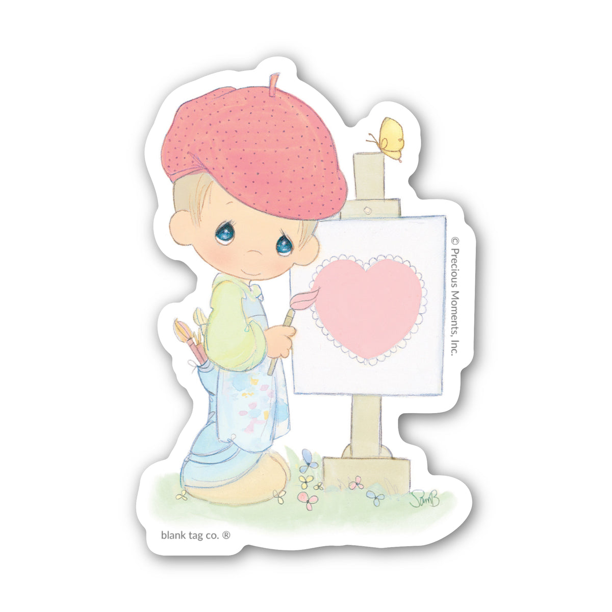 Precious Moments® Art Kid Sticker