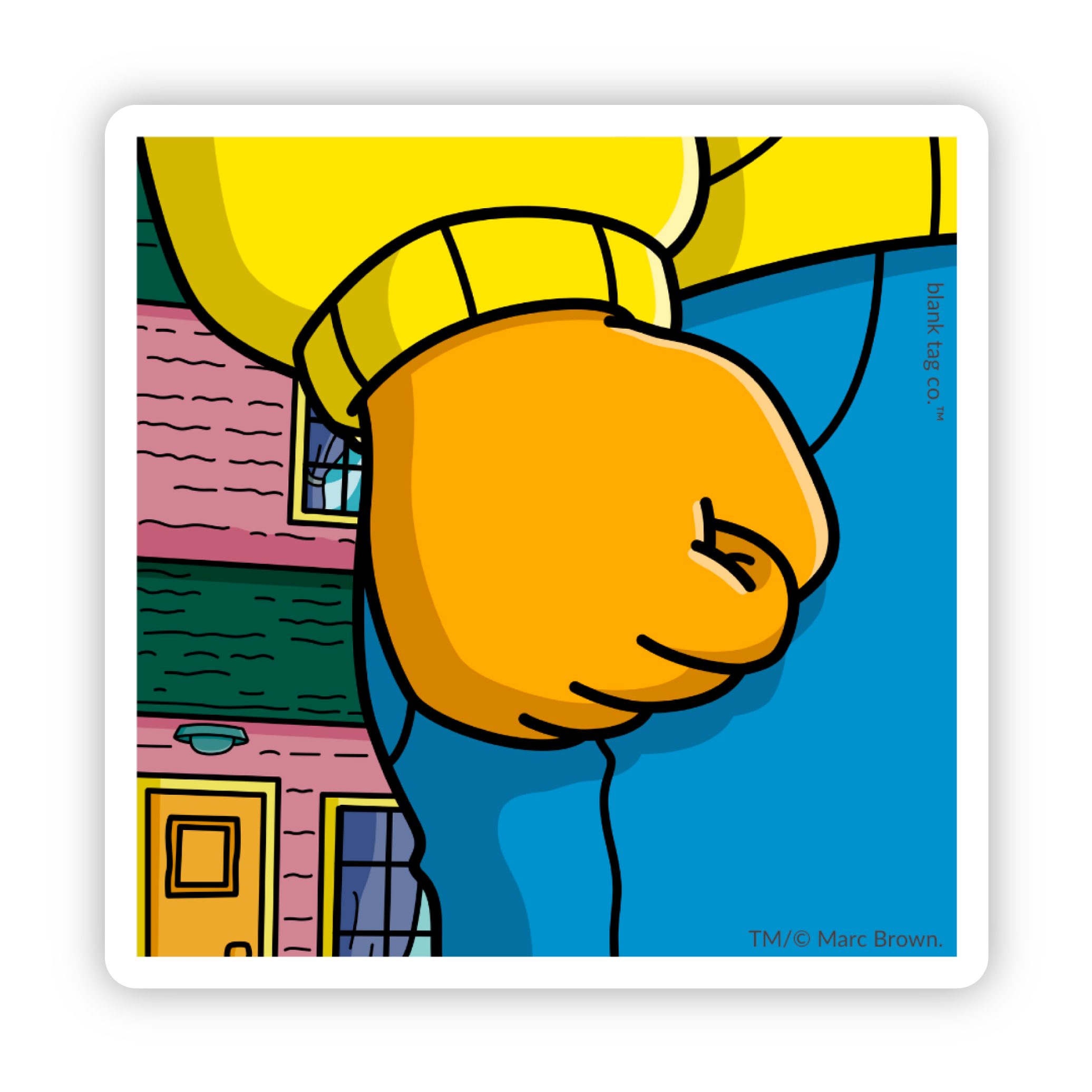 The Arthur Fist Meme Sticker