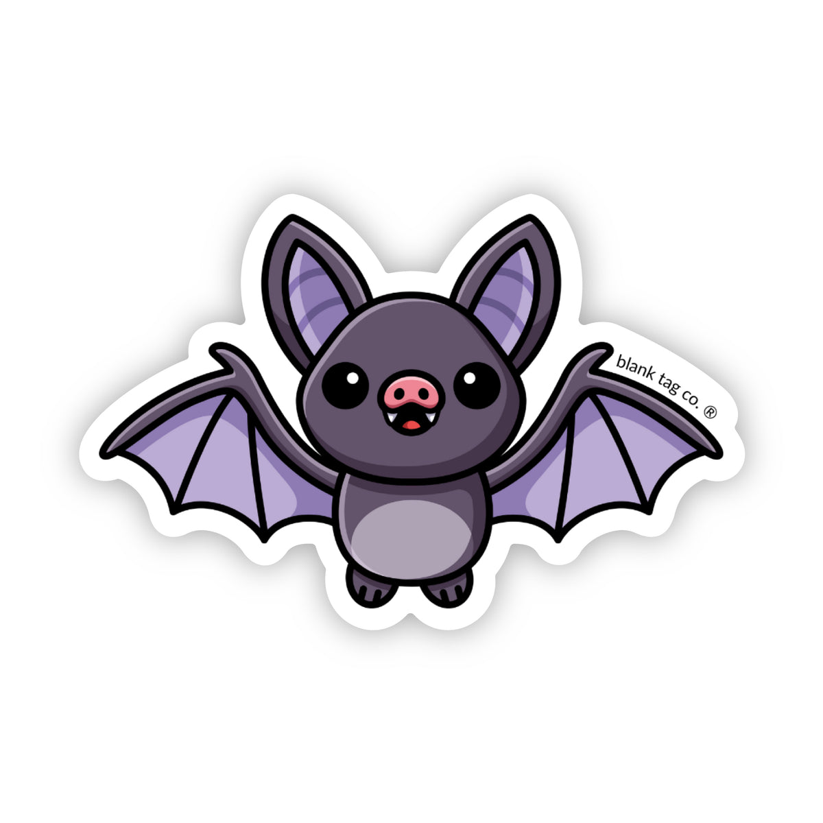 Blank Tag Co.® Waterproof Bat Sticker