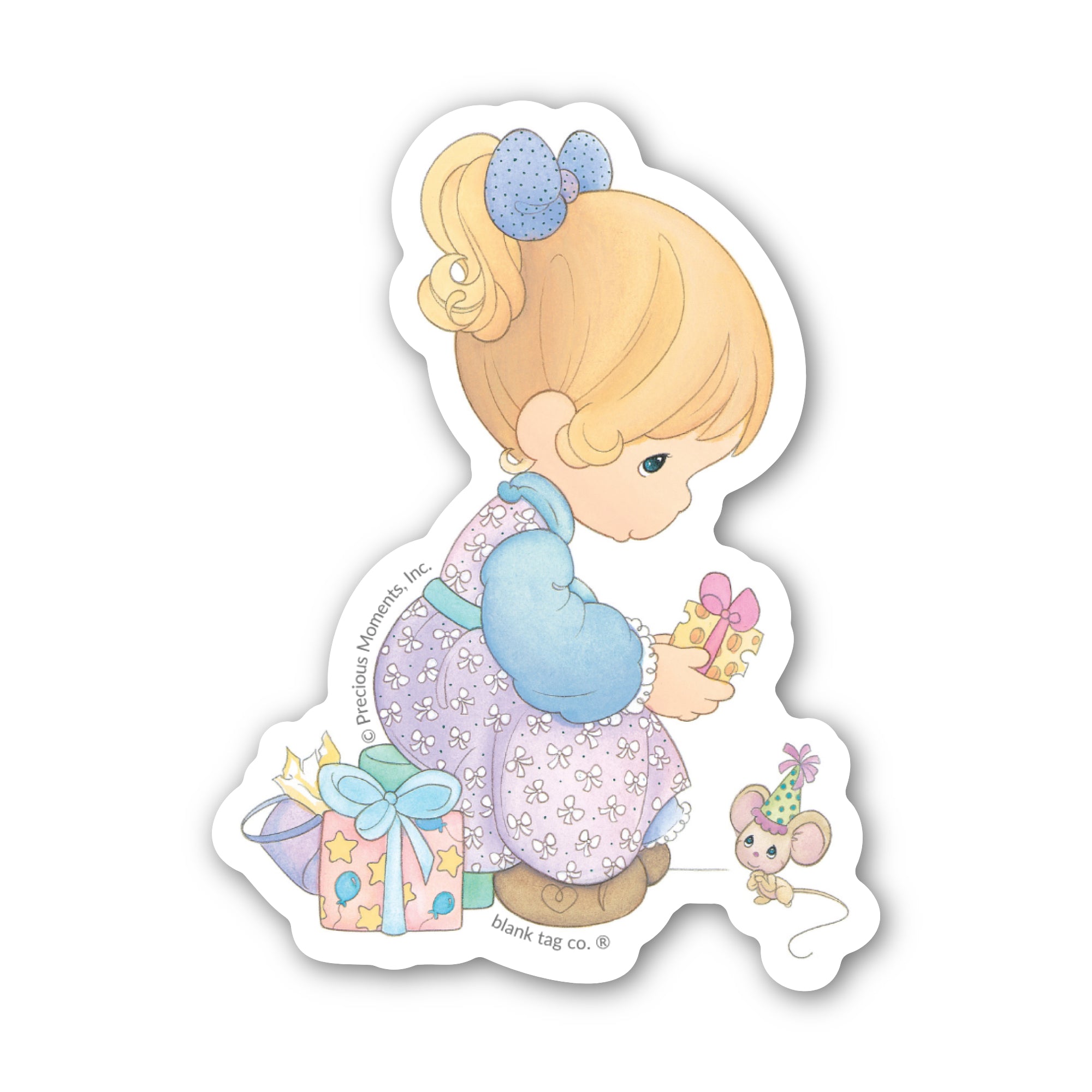 Precious Moments® Birthday Mouse Sticker