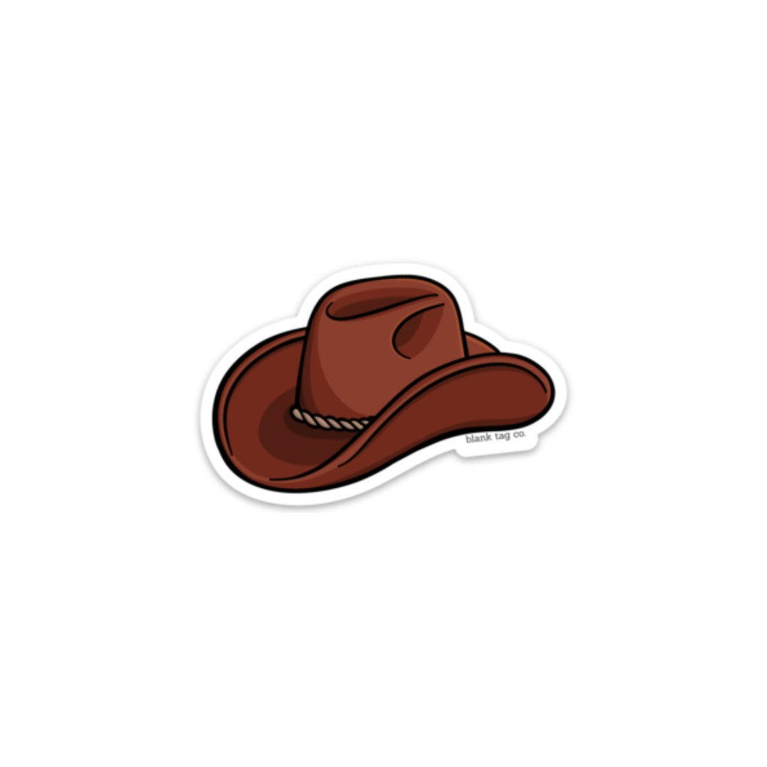 The Cowboy Hat Sticker
