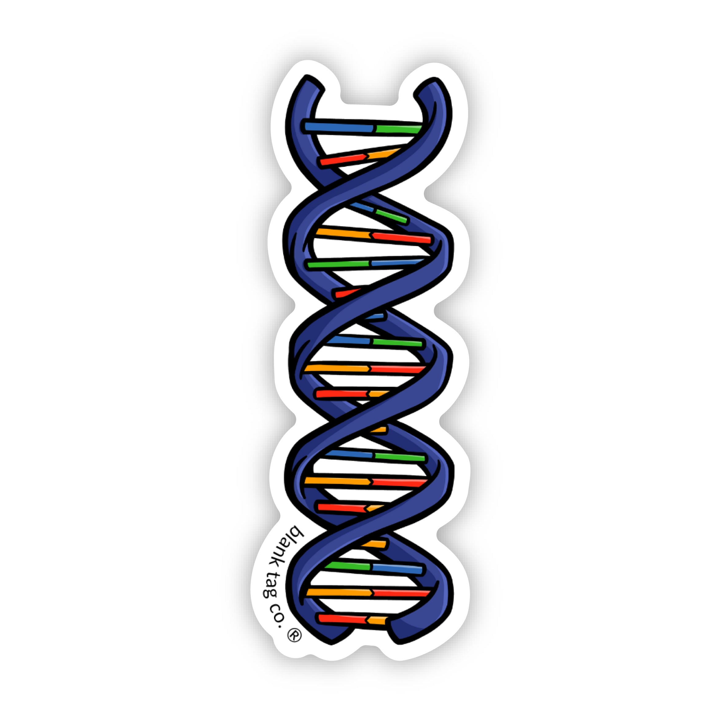Blank Tag Co.® DNA Waterproof Sticker