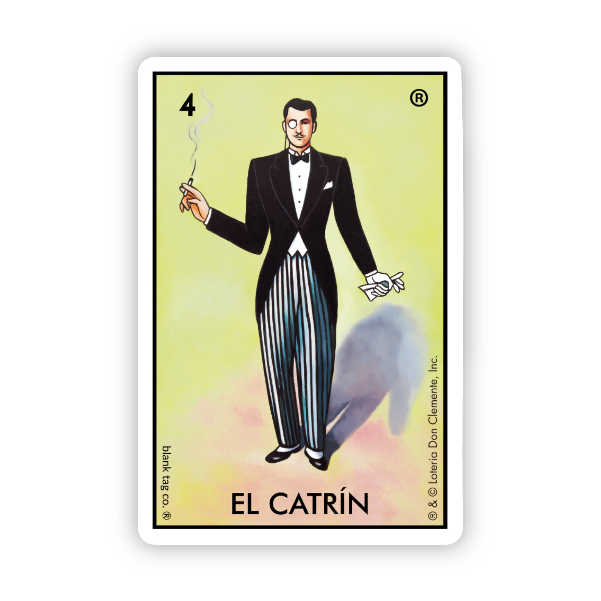 The El Catrin Sticker