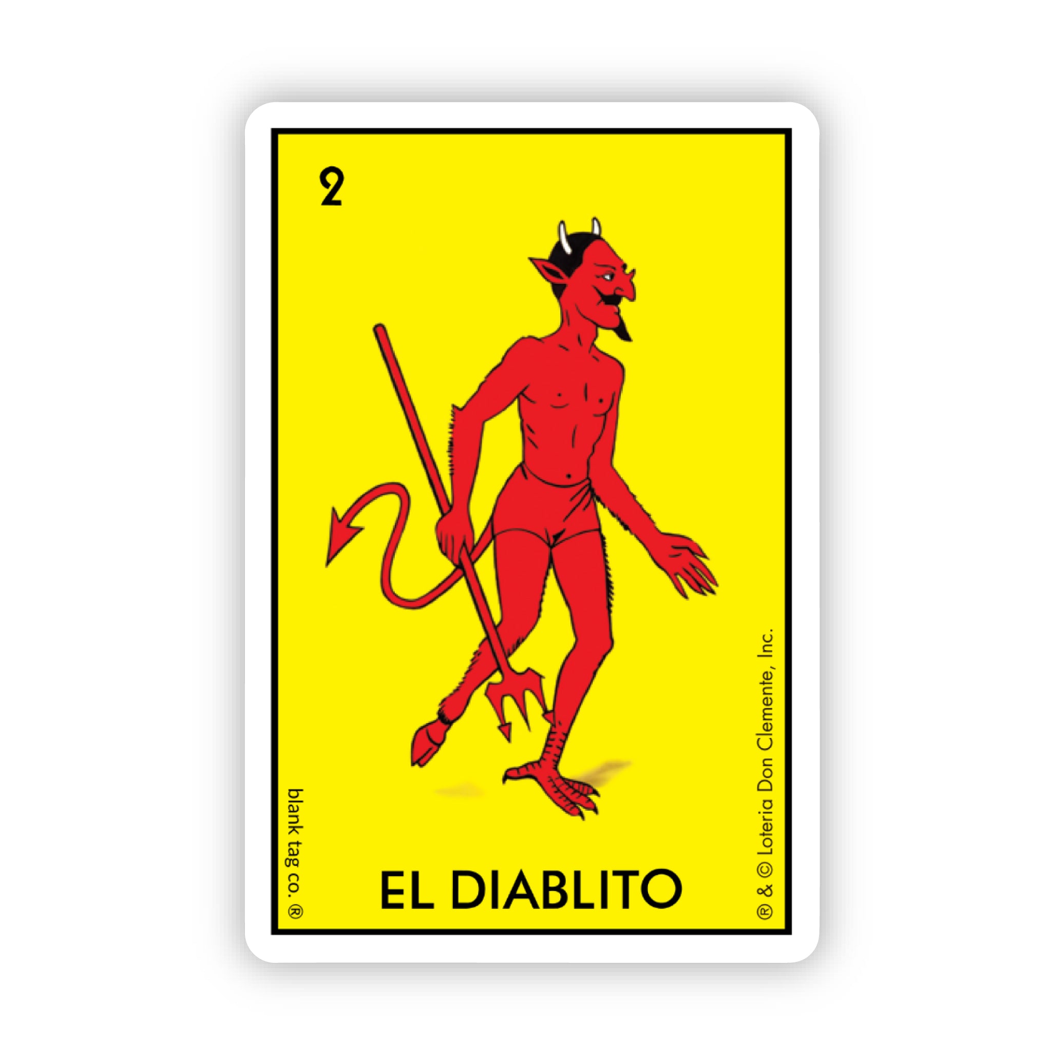 The El Diablito Sticker