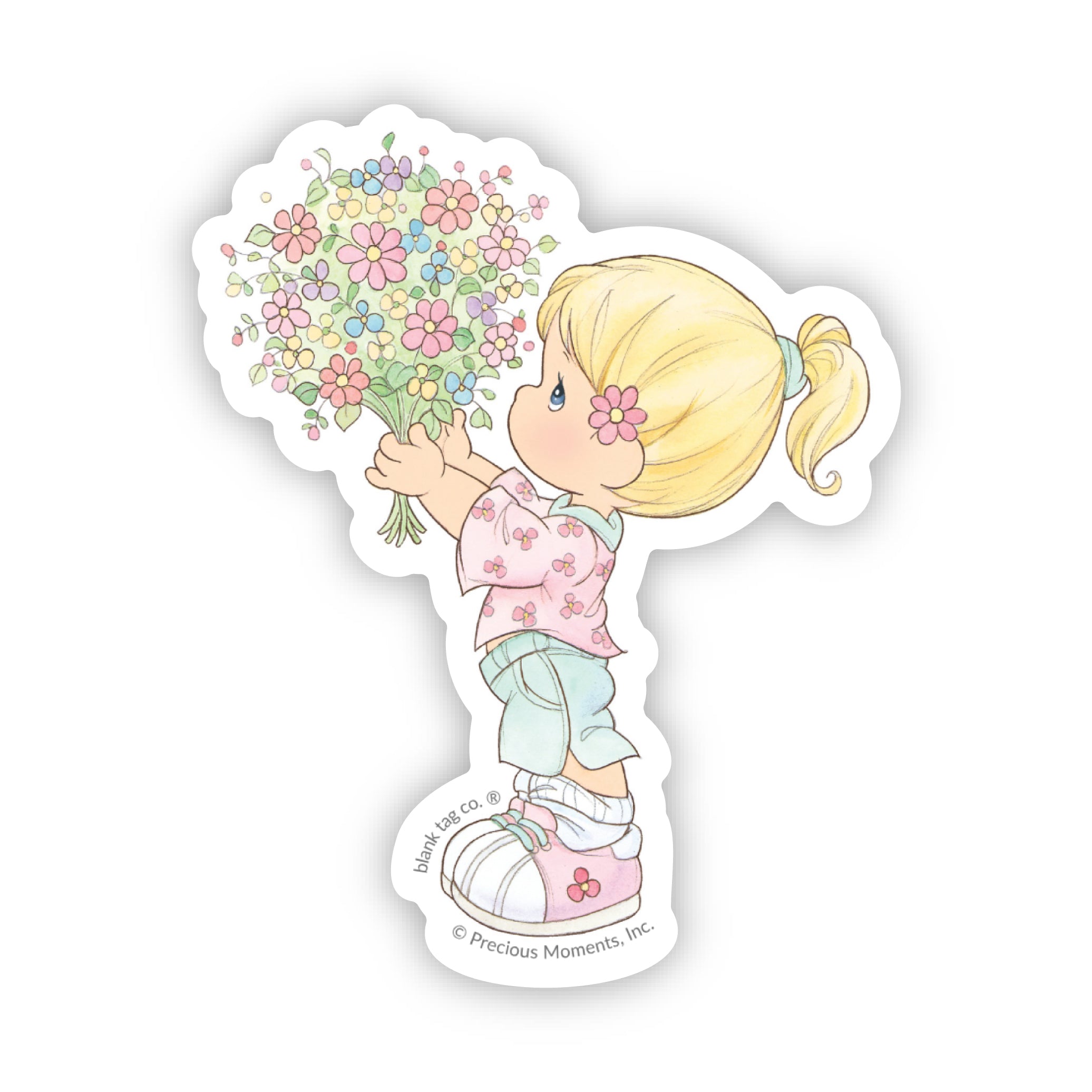Precious Moments® Flower Girl Sticker
