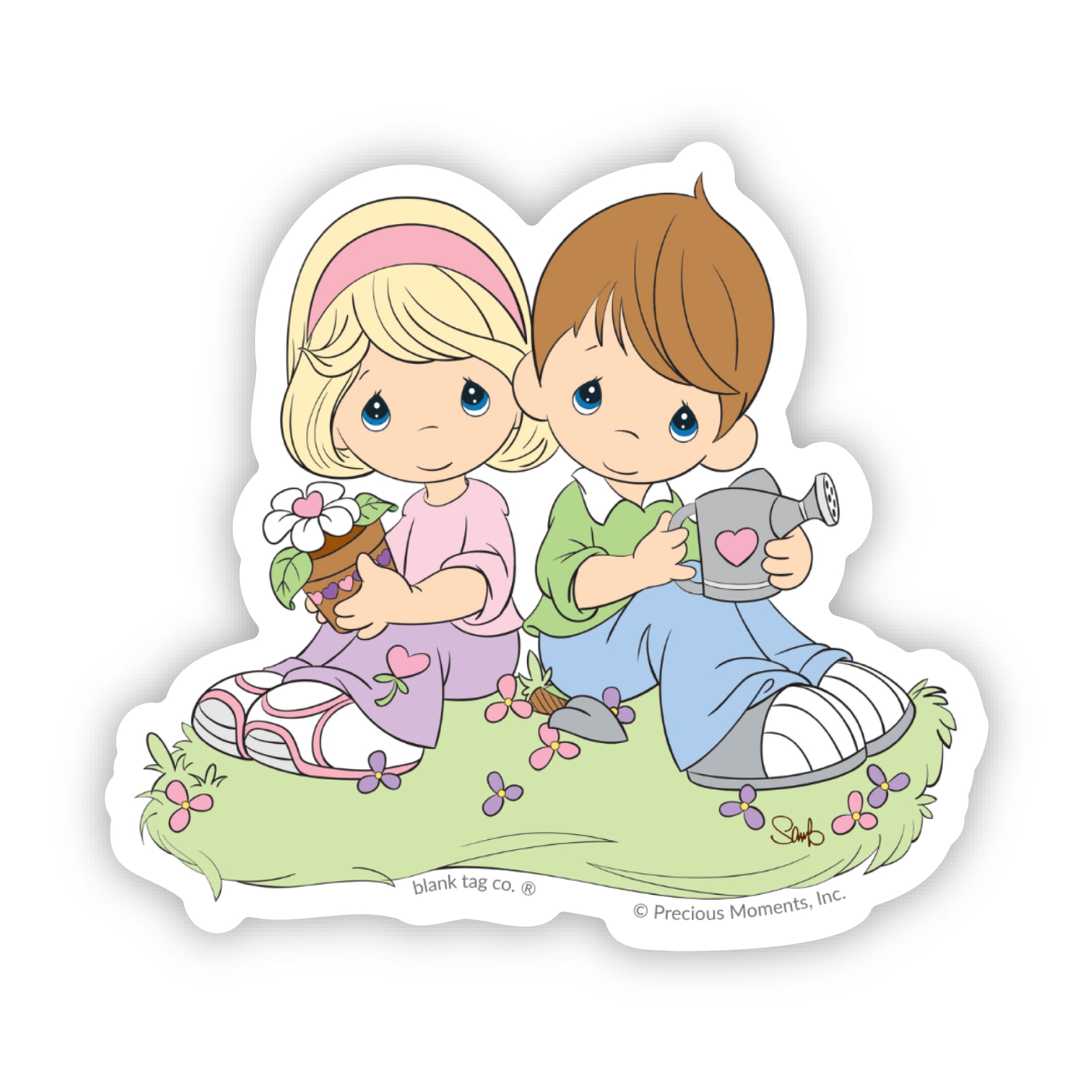 Precious Moments® Gardener Kids Sticker