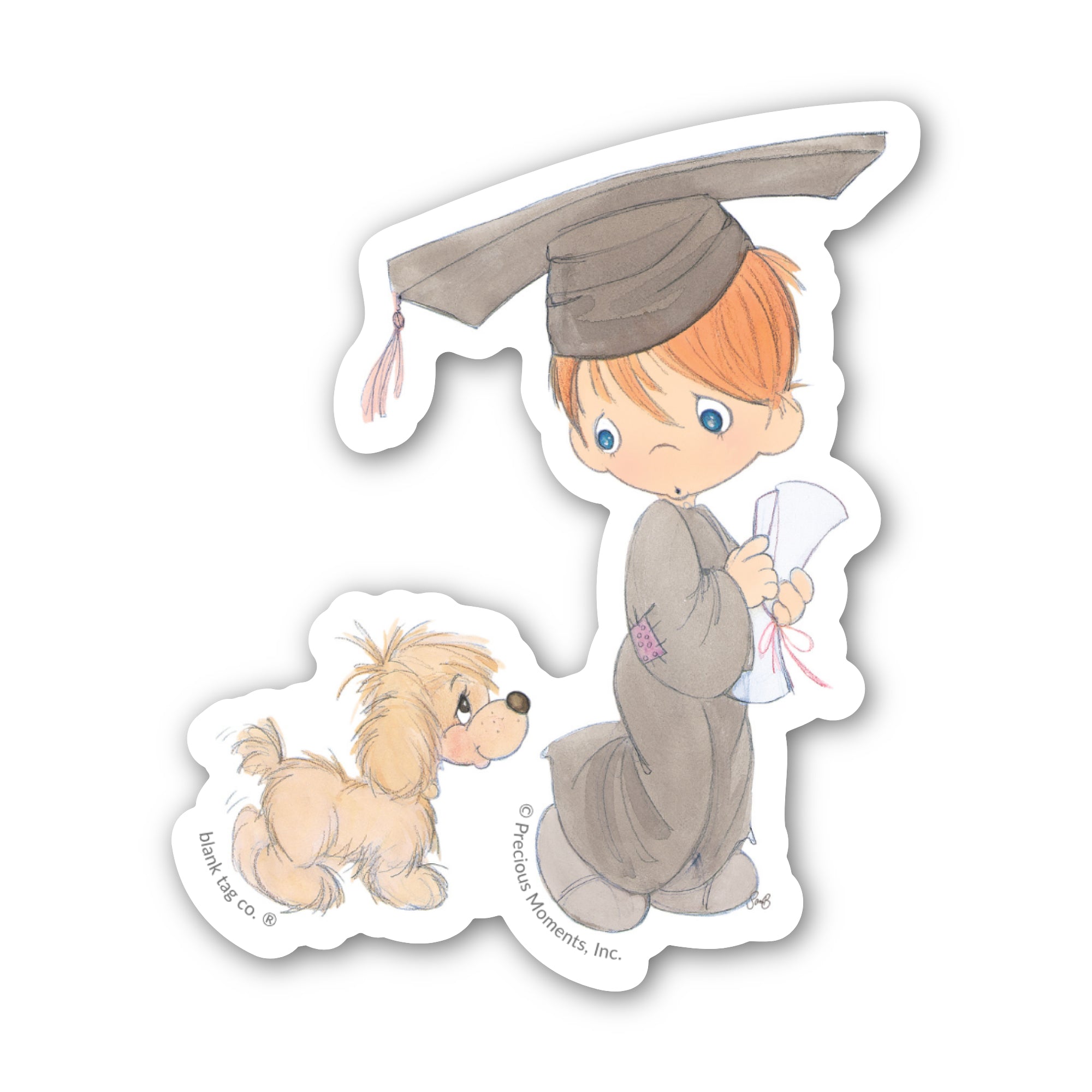 Precious Moments® Graduating Boy Sticker