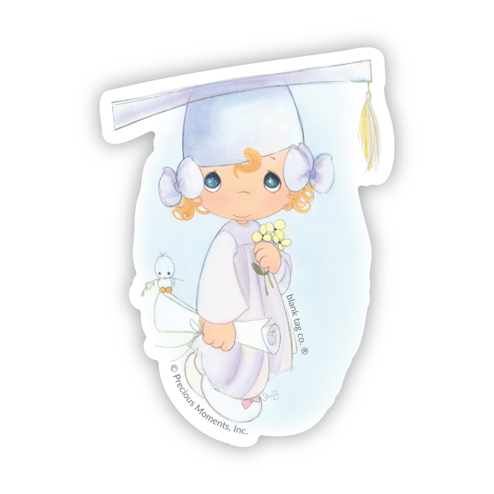 Precious Moments® Graduating Girl Sticker