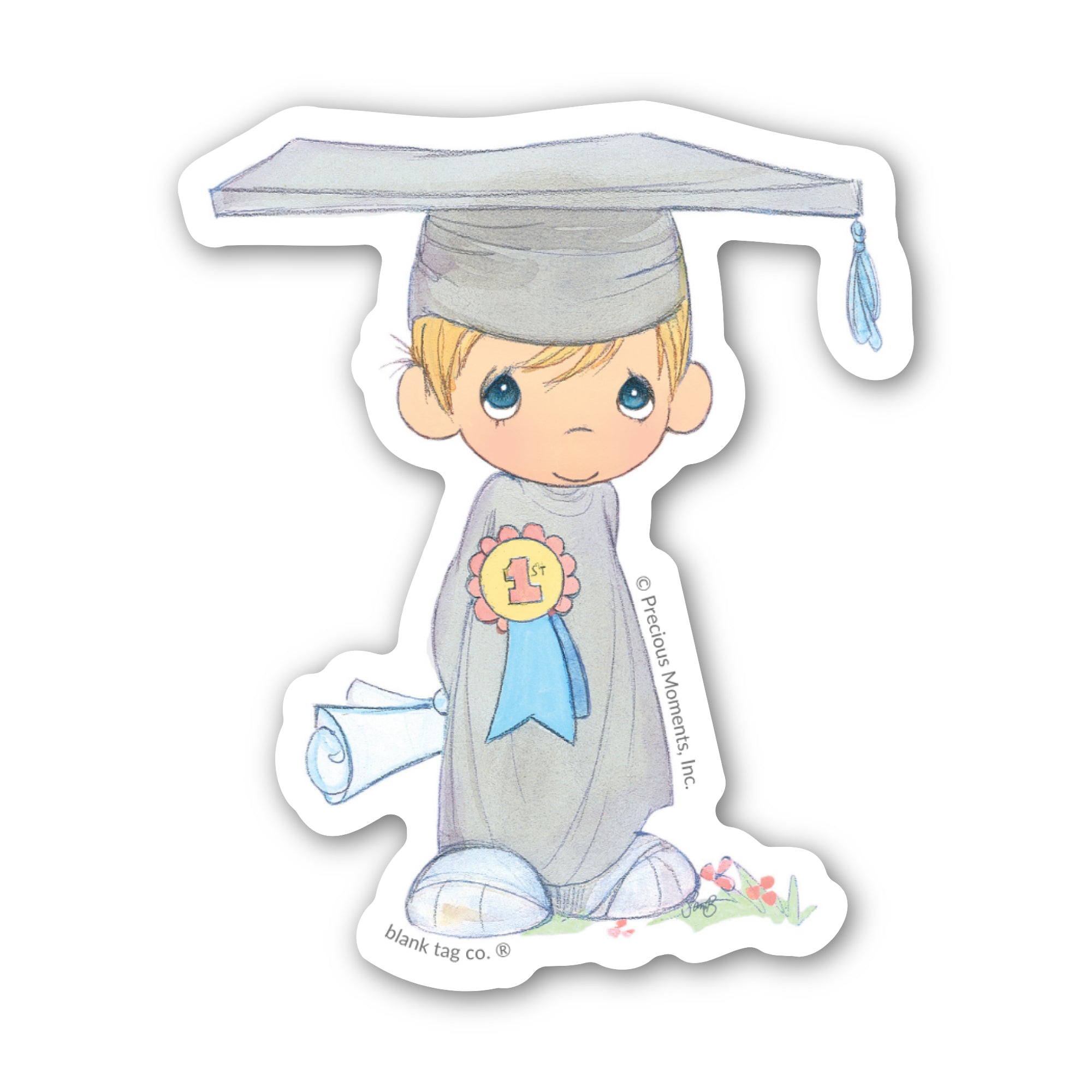 Precious Moments® Graduating Kid Sticker