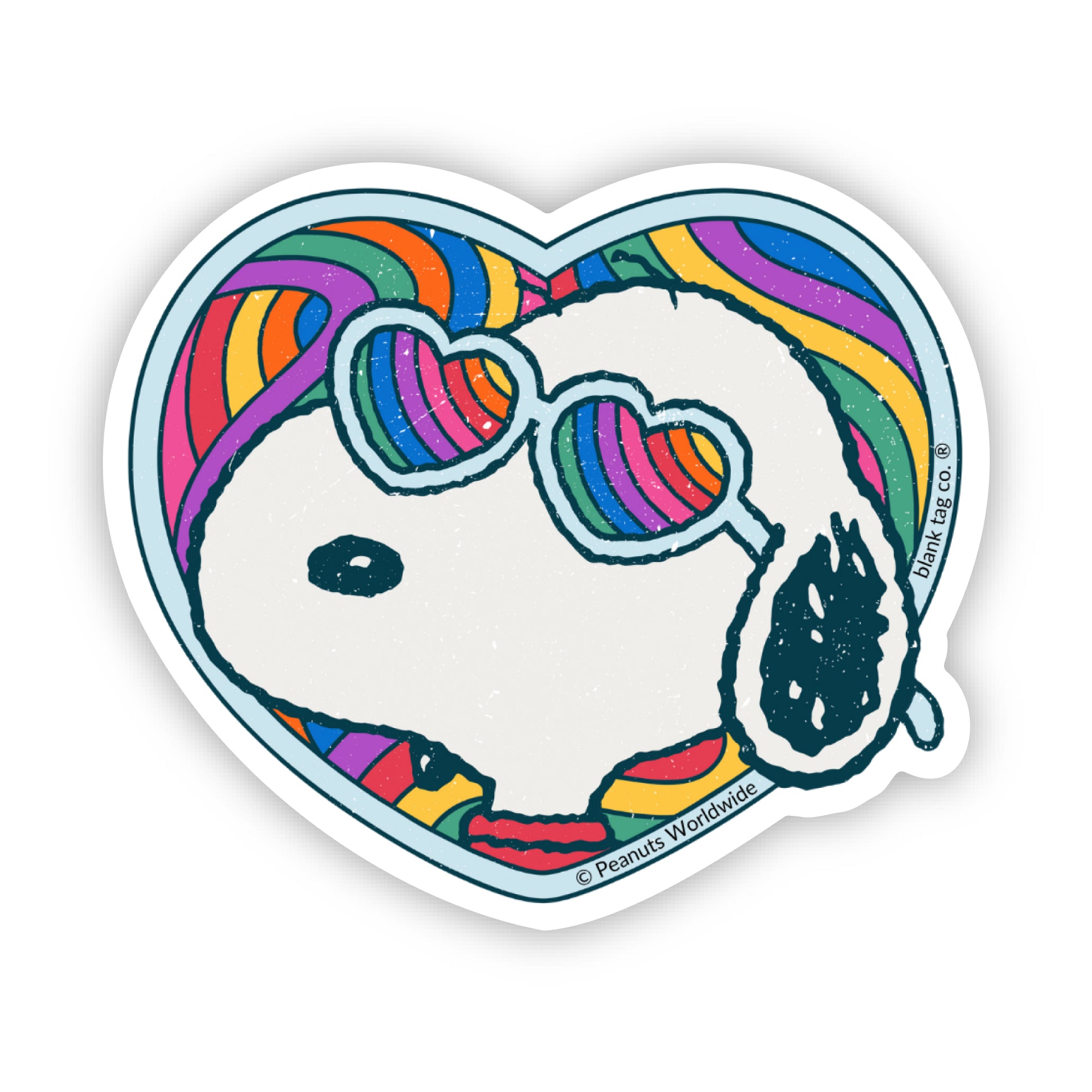 Peanuts® Groovy Snoopy Waterproof Sticker