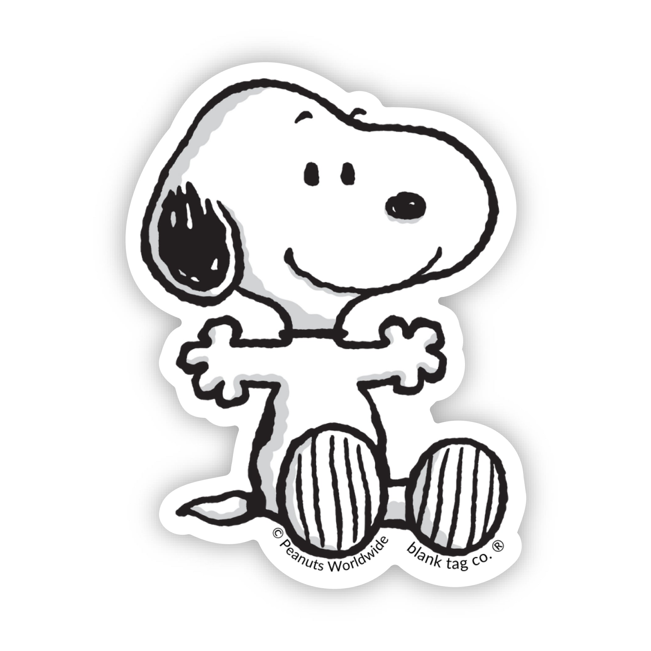 Peanuts® Happy Snoopy Sticker