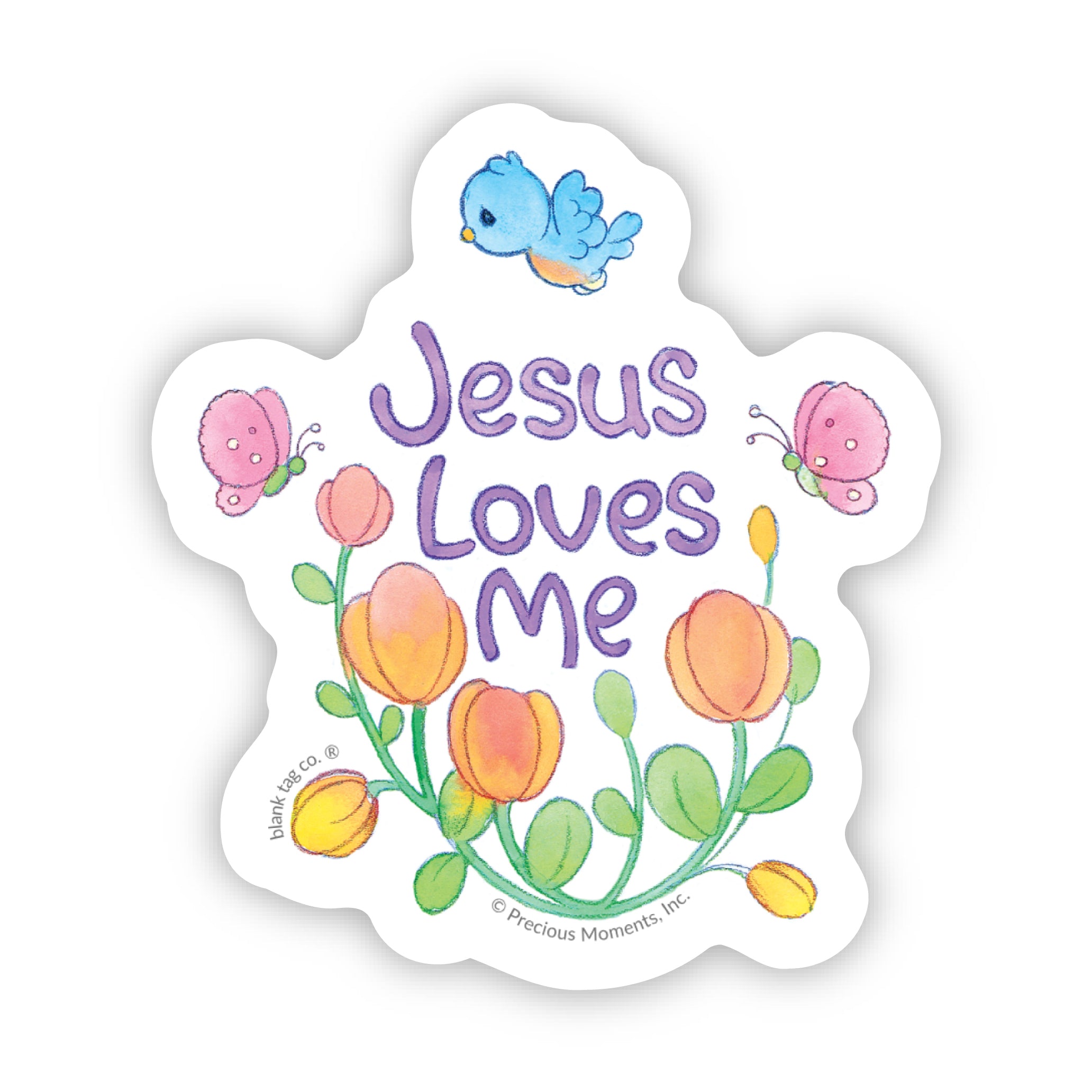 Precious Moments® Jesus Loves Me Sticker