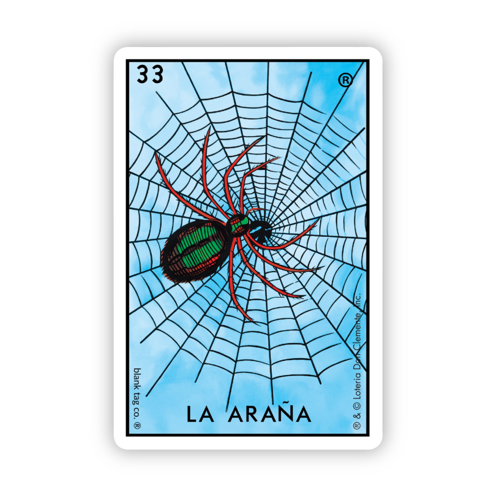 The La Araña Sticker
