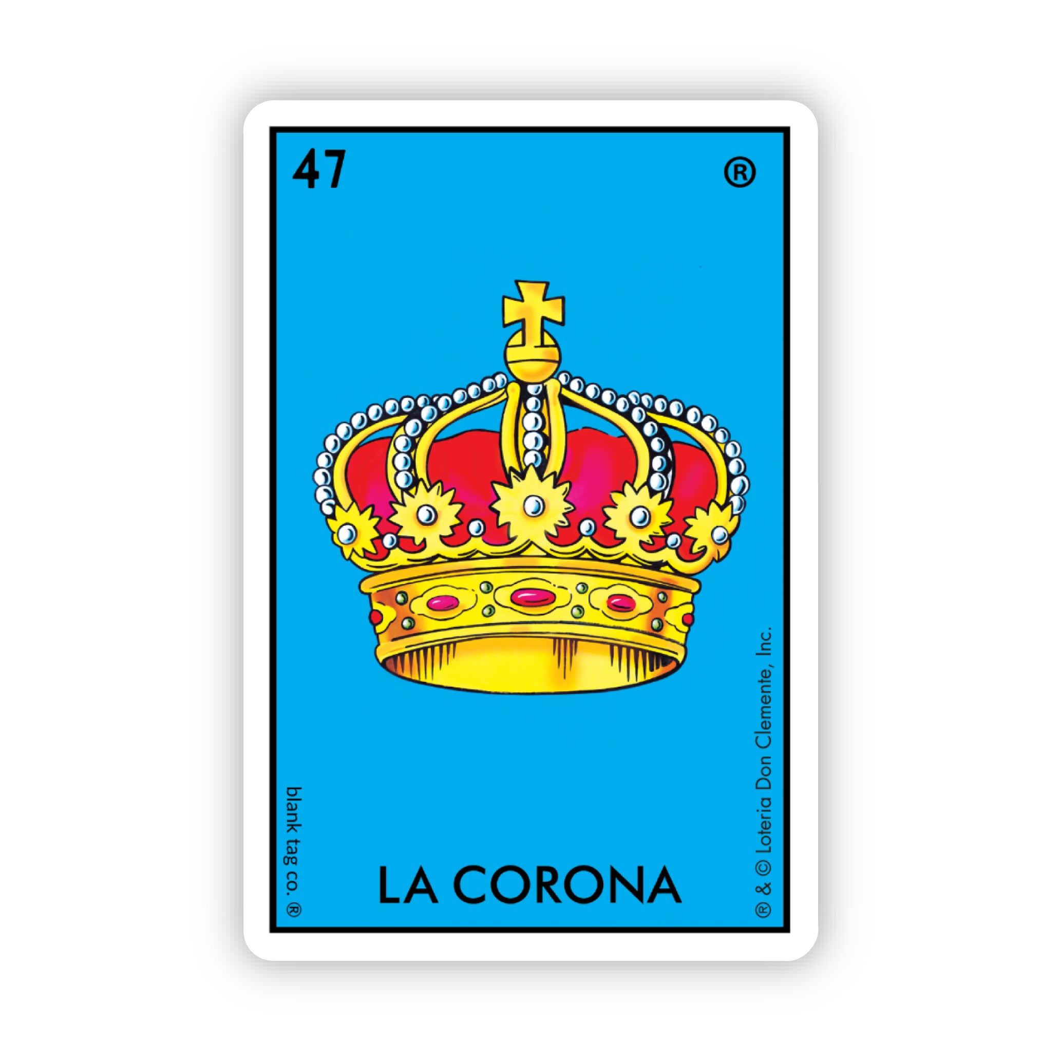 The La Corona Sticker