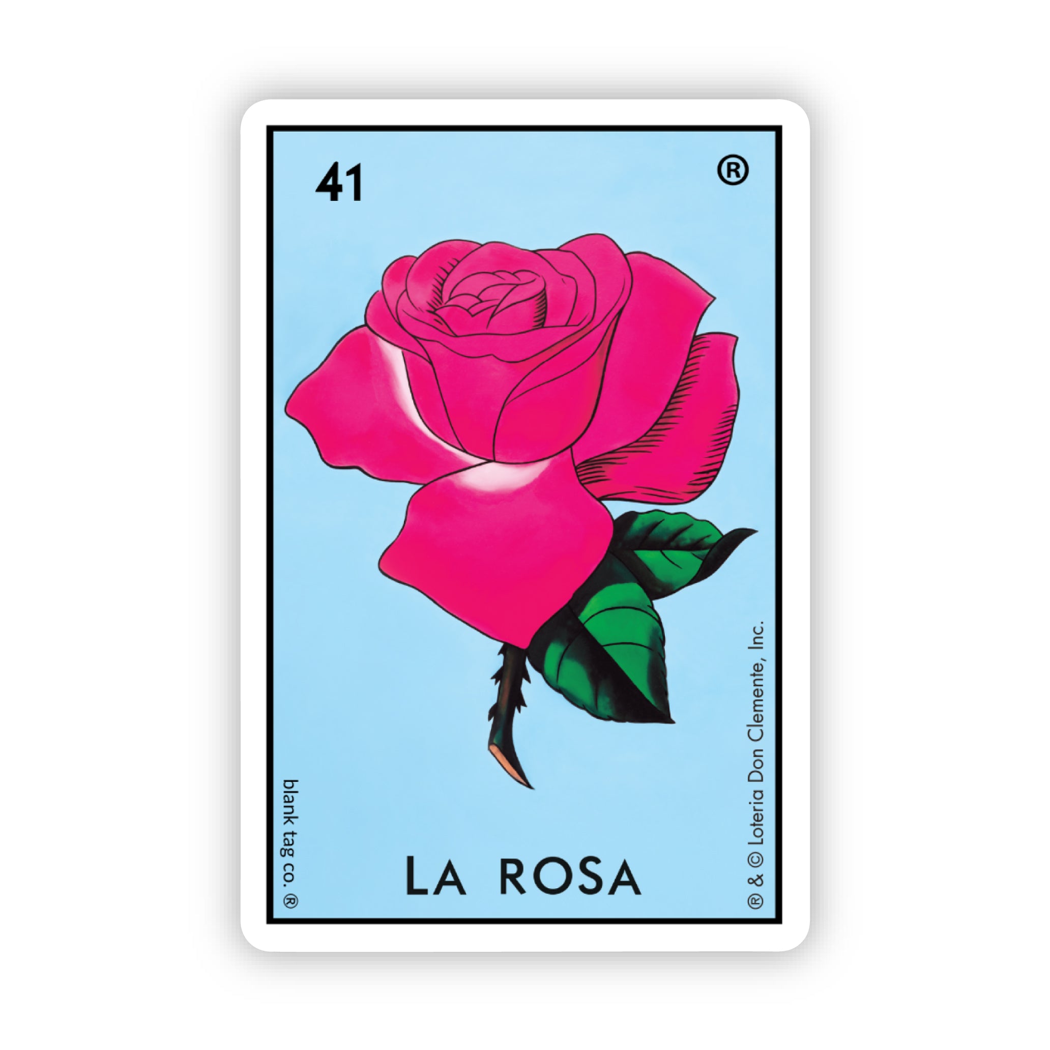 The La Rosa Sticker