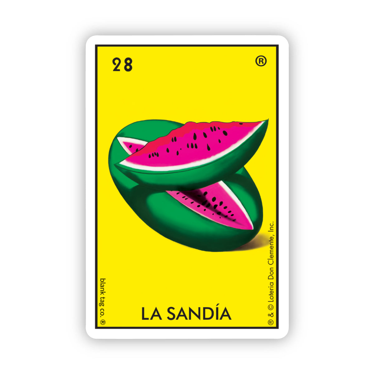 Sandha Sticker The La Sandia Sticker