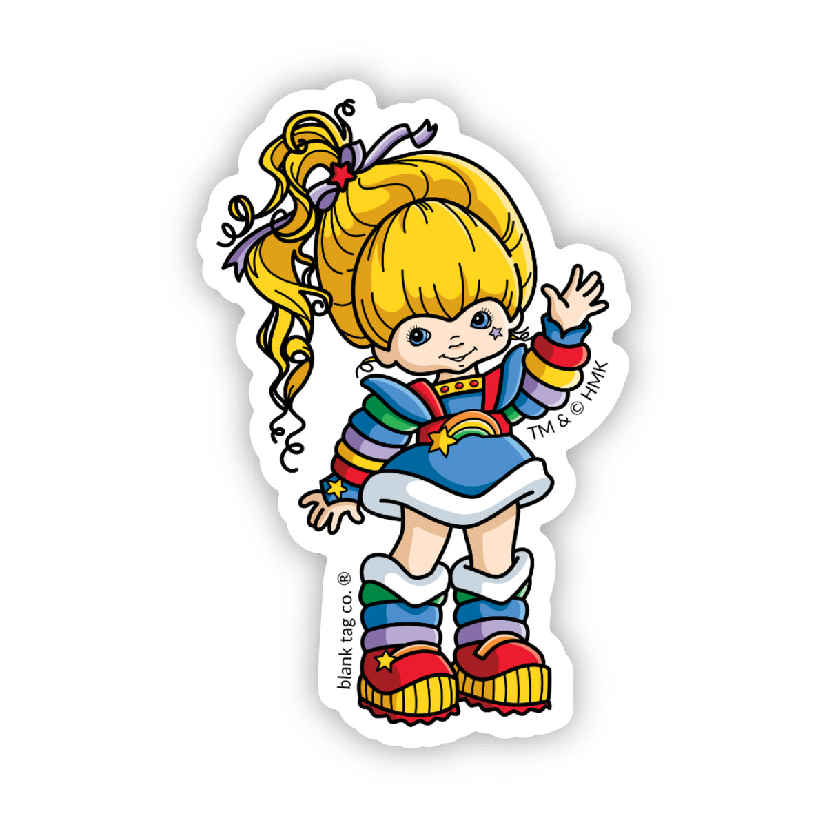 Rainbow Brite 6 Inch Vinyl Sticker Decal Indoor/outdoor UV