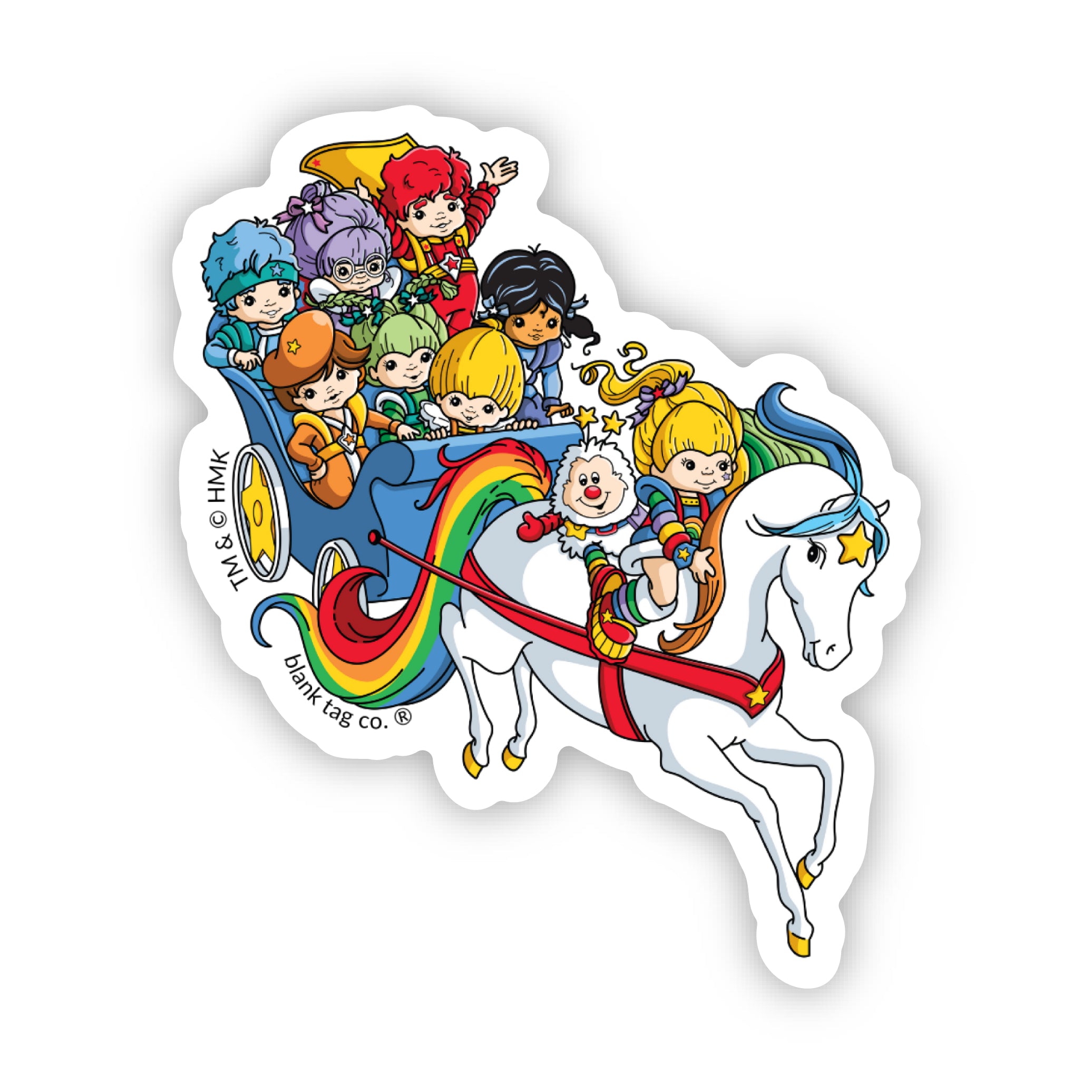 The Rainbow Brite Sticker Bundle