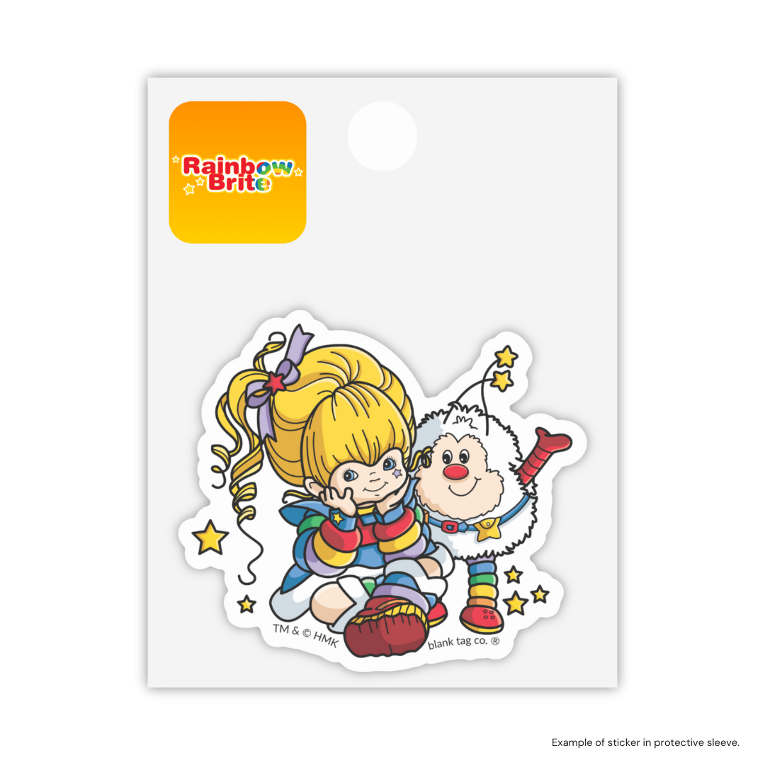 The Rainbow Brite and Twink Sticker