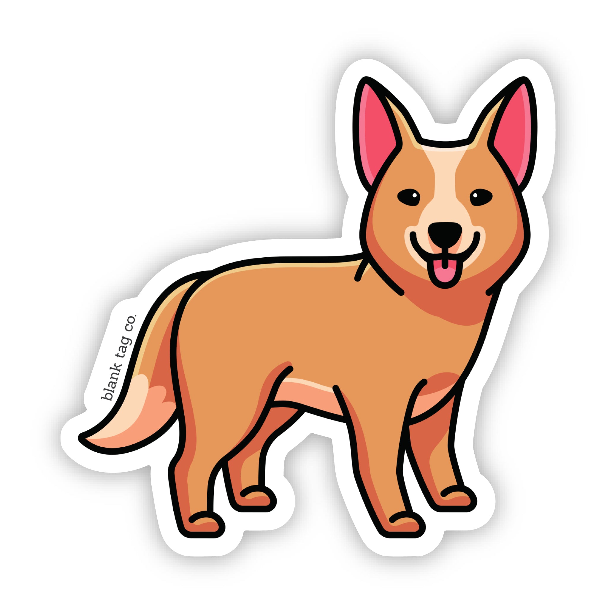 The Australian Cattle Dog Sticker