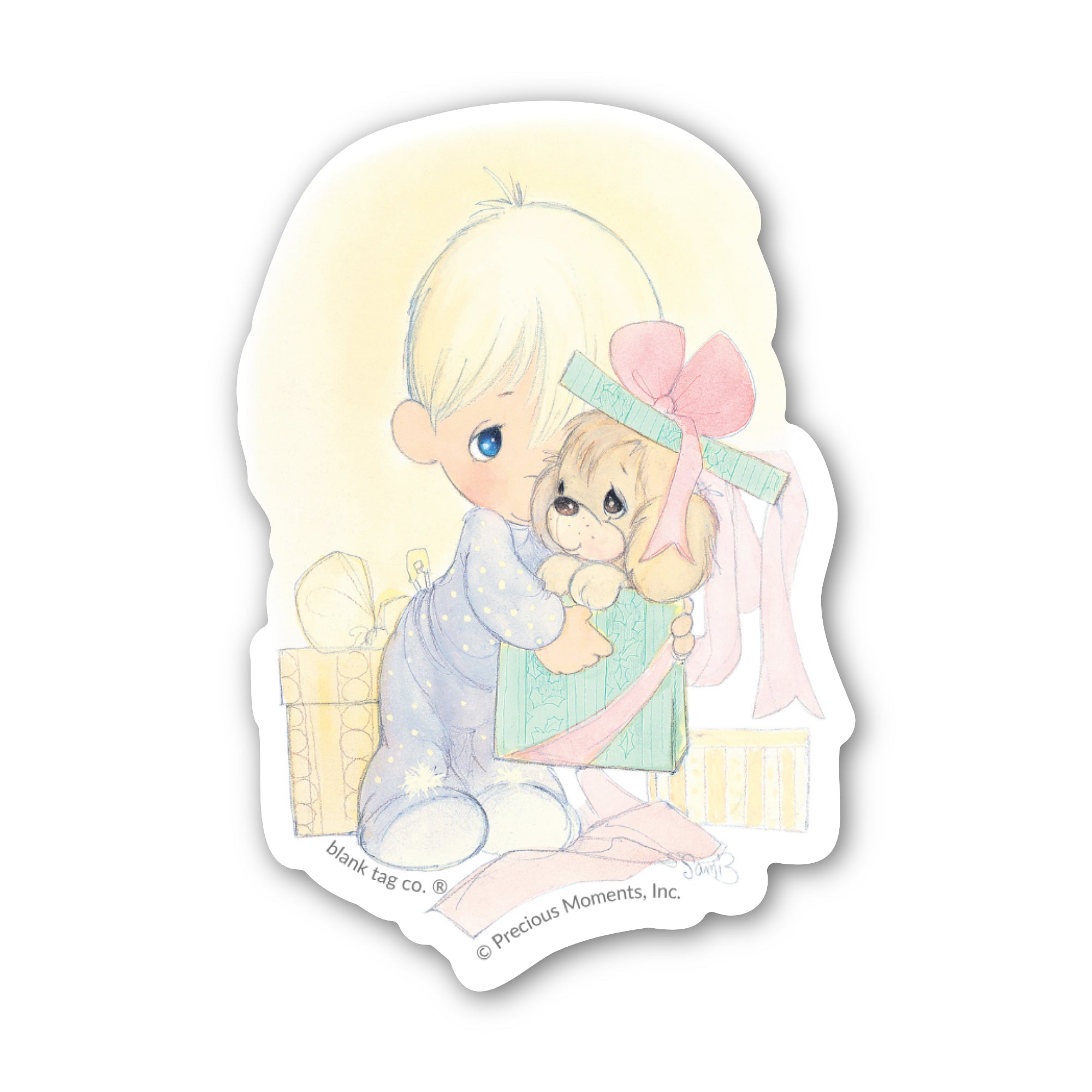 Precious Moments® Share The Gift Of Love Sticker