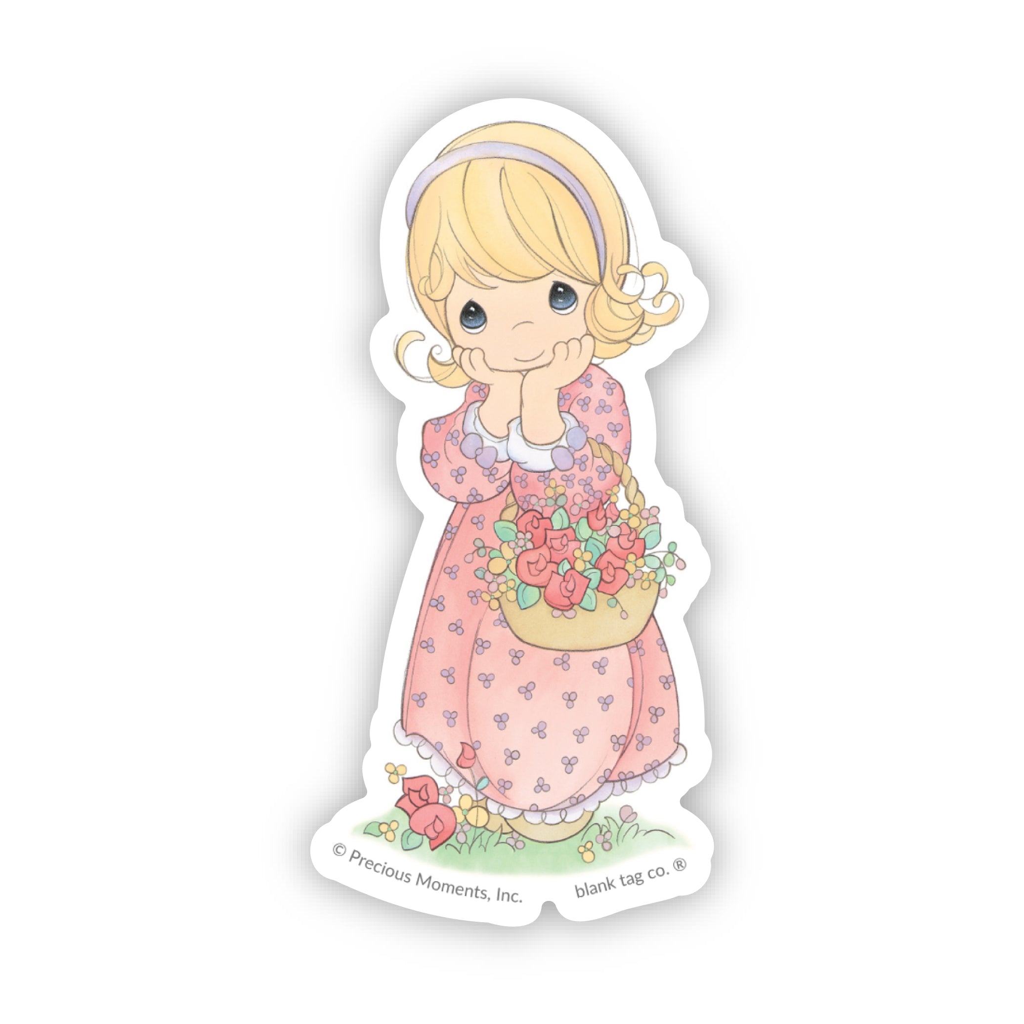 Precious Moments® Shy Girl Sticker