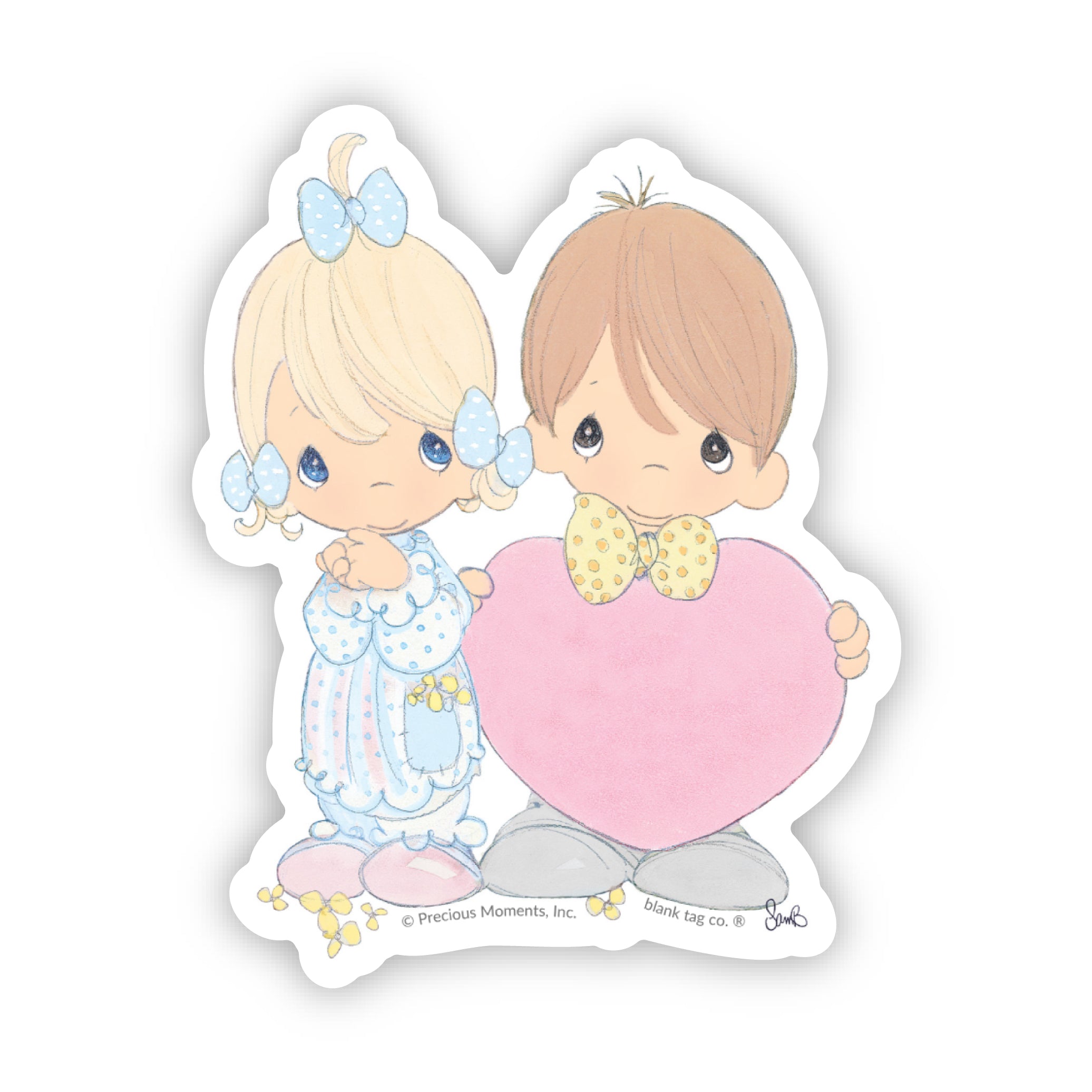 Precious Moments® Shy Kids Sticker