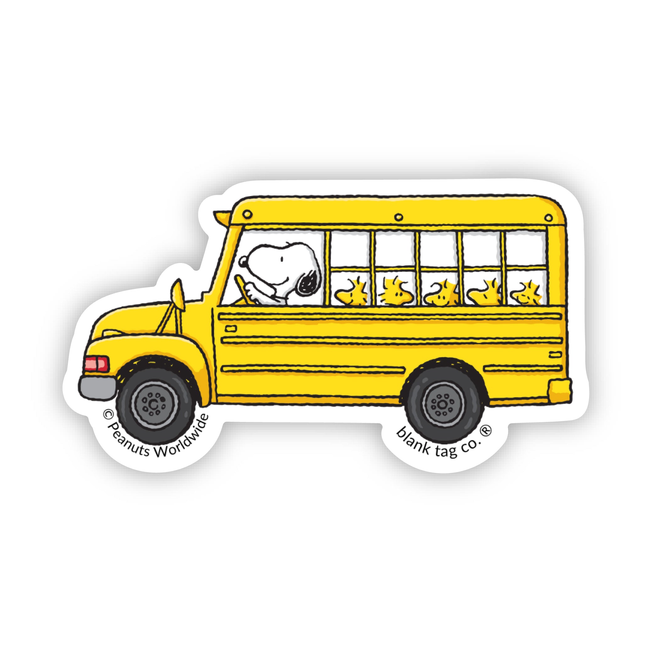 Peanuts® Snoopy Driving A School Bus
