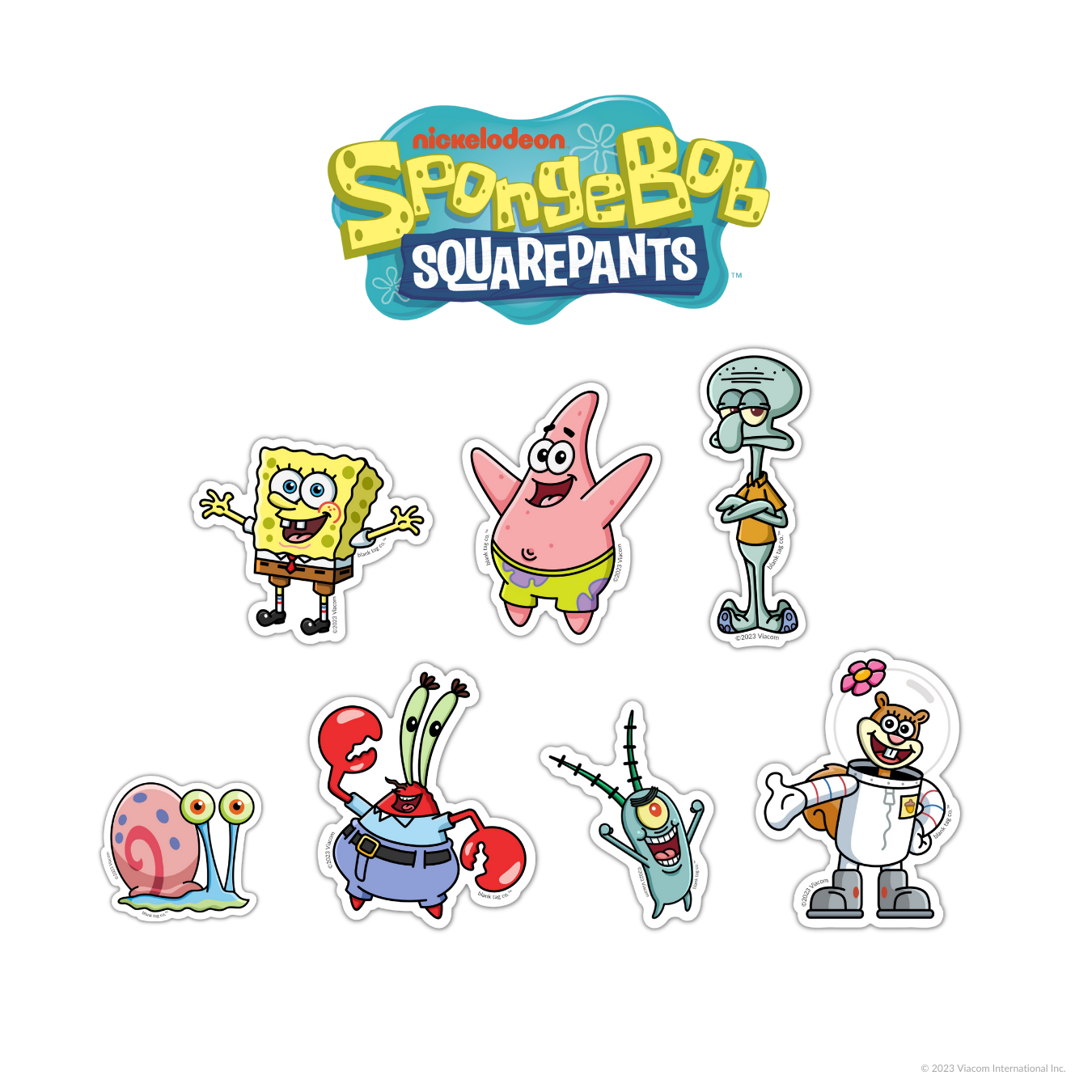 The SpongeBob SquarePants Sticker Bundle