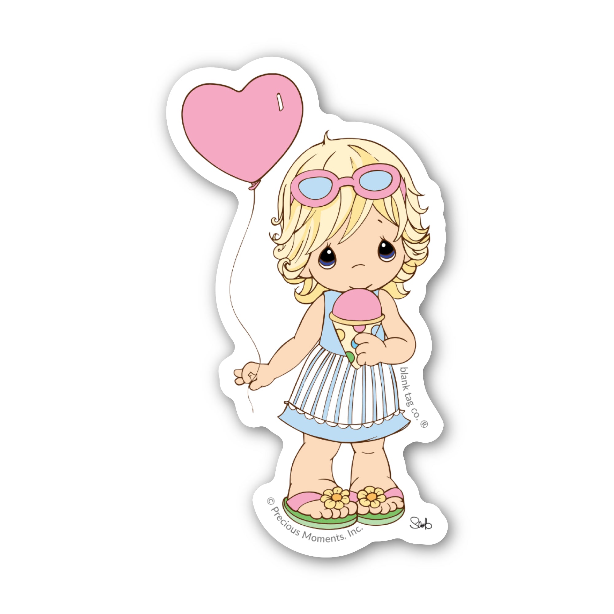Precious Moments® Stylish Girl Sticker