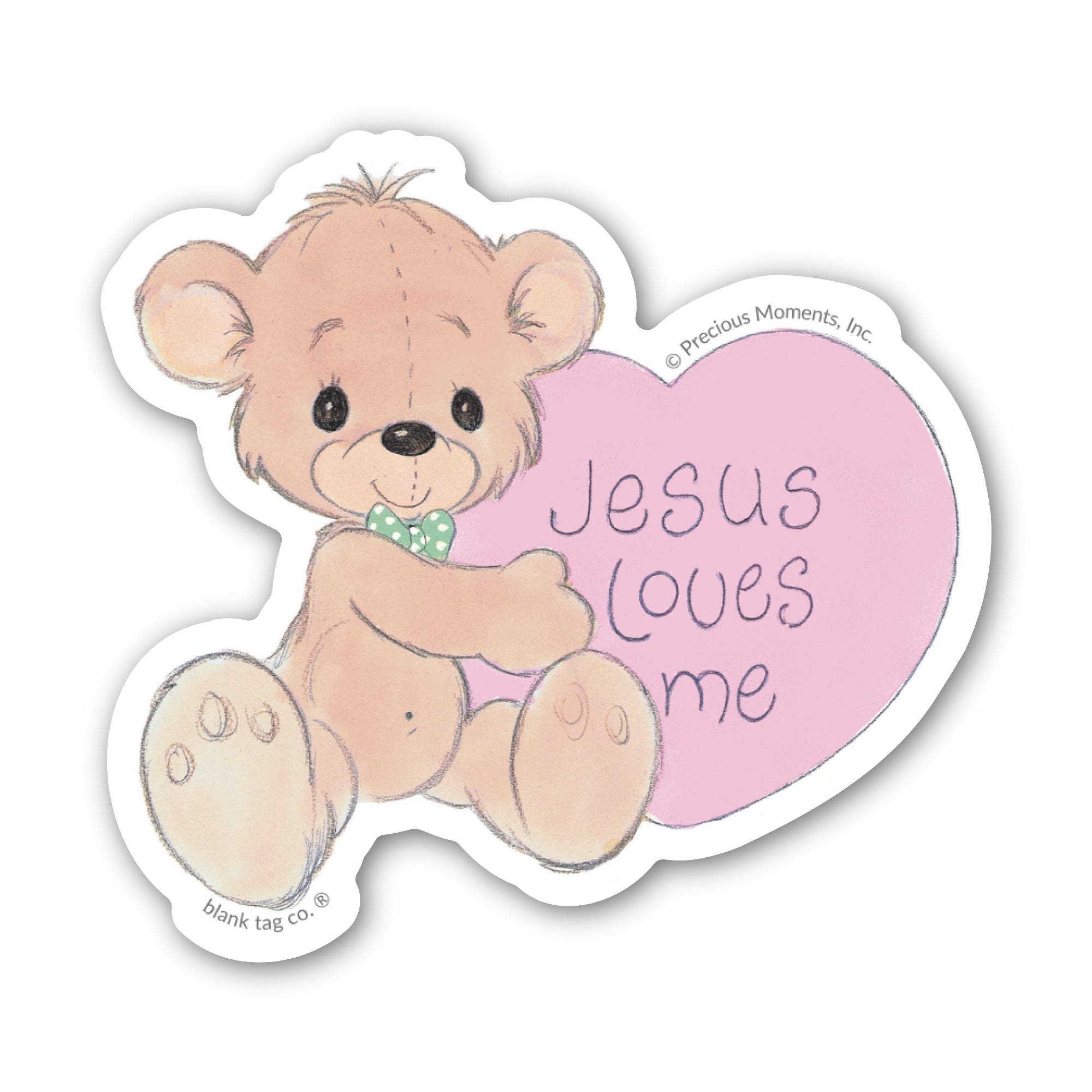 Precious Moments® Teddy Bear Sticker