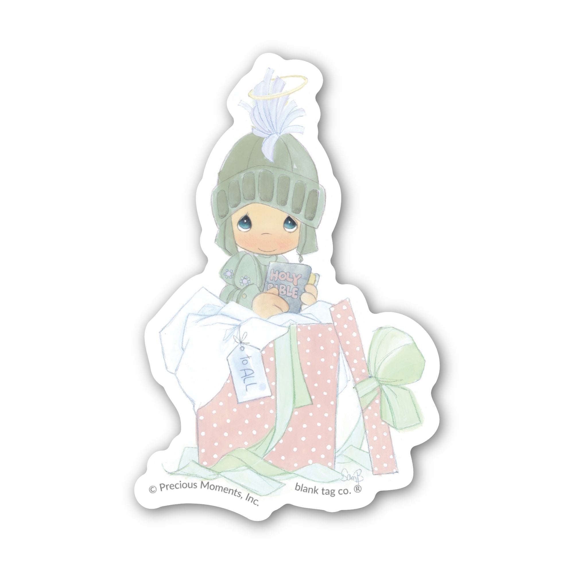 Precious Moments® To All A Good Knight Sticker