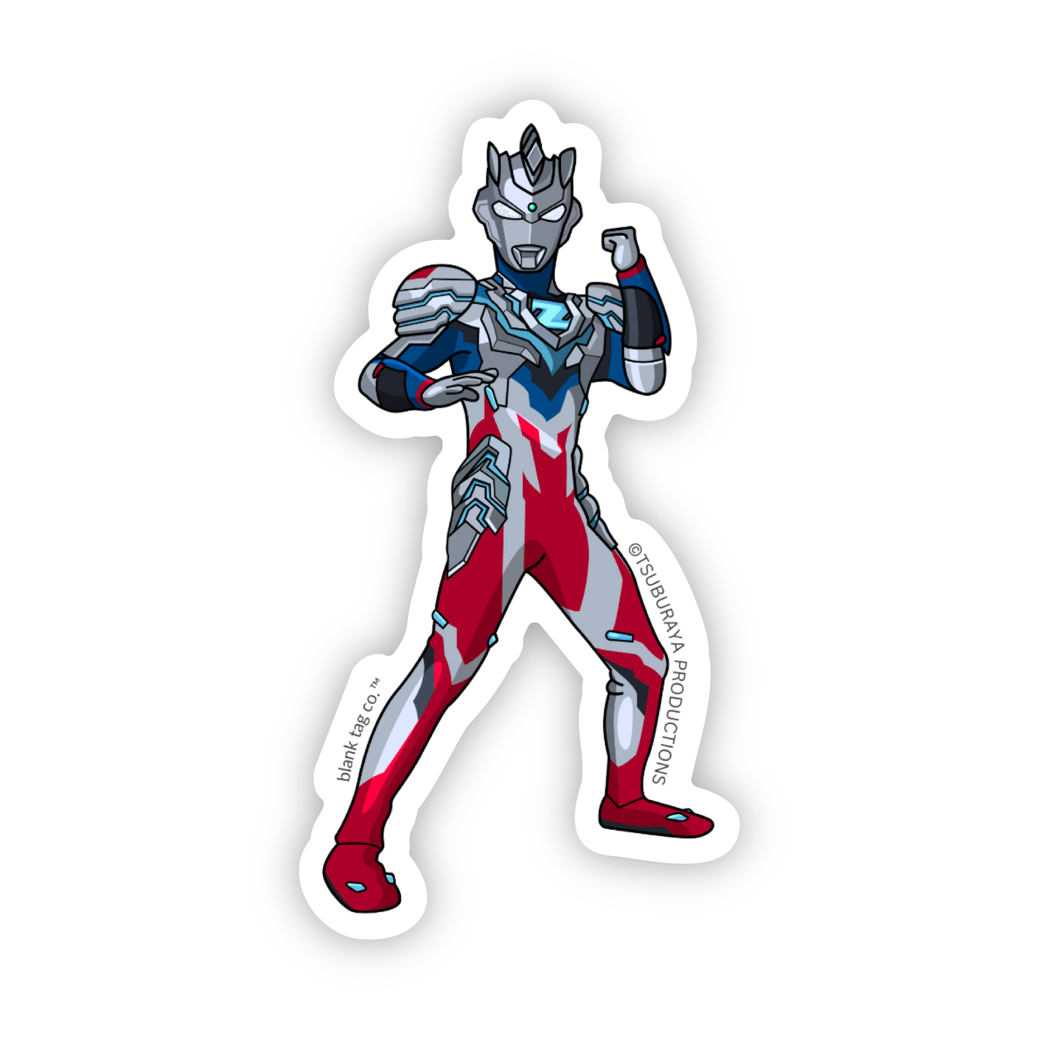 The Ultraman Z Sticker