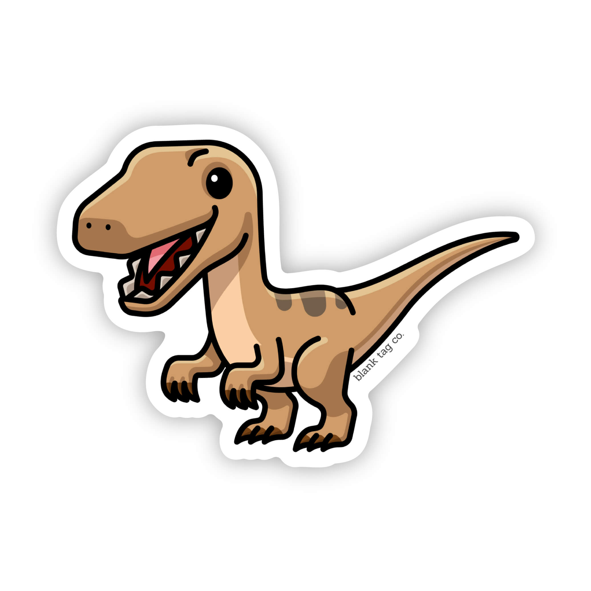 The Velociraptor Sticker