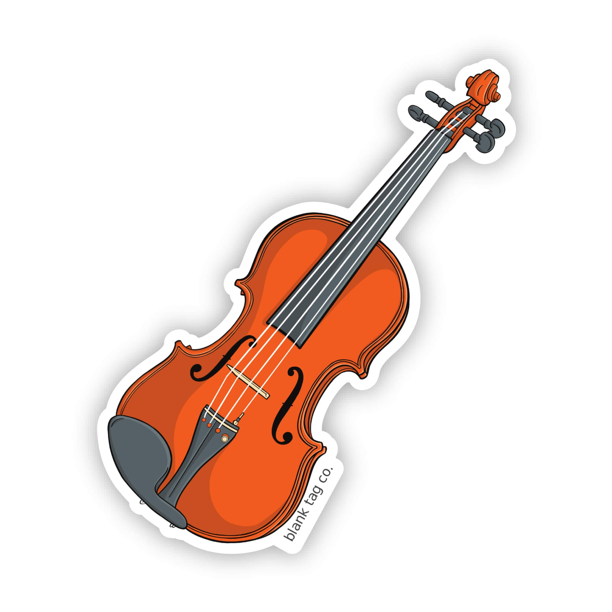 The Violin Sticker
